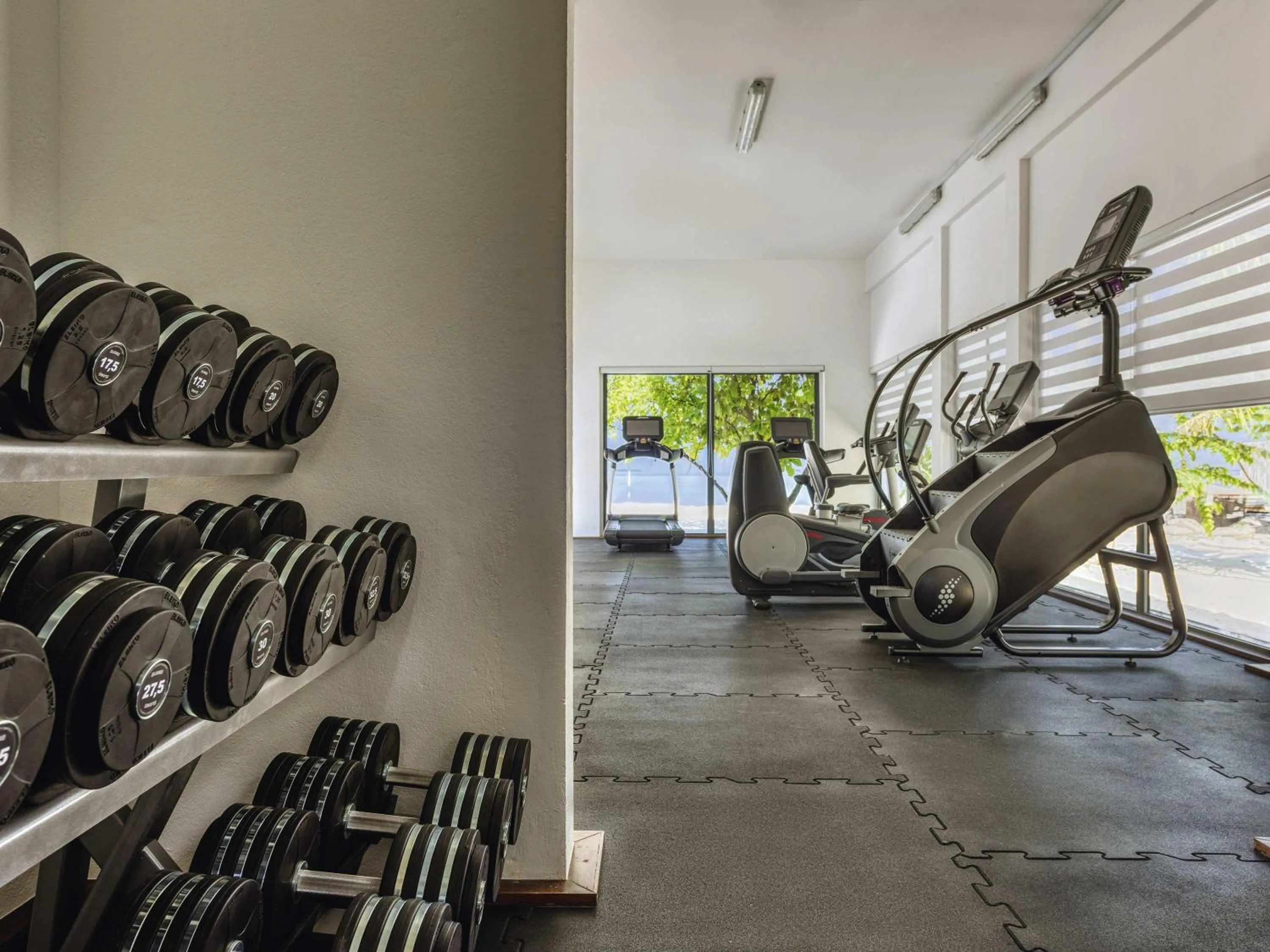 Fitness centre/facilities in Kuredhivaru Resort and Spa - Maldives