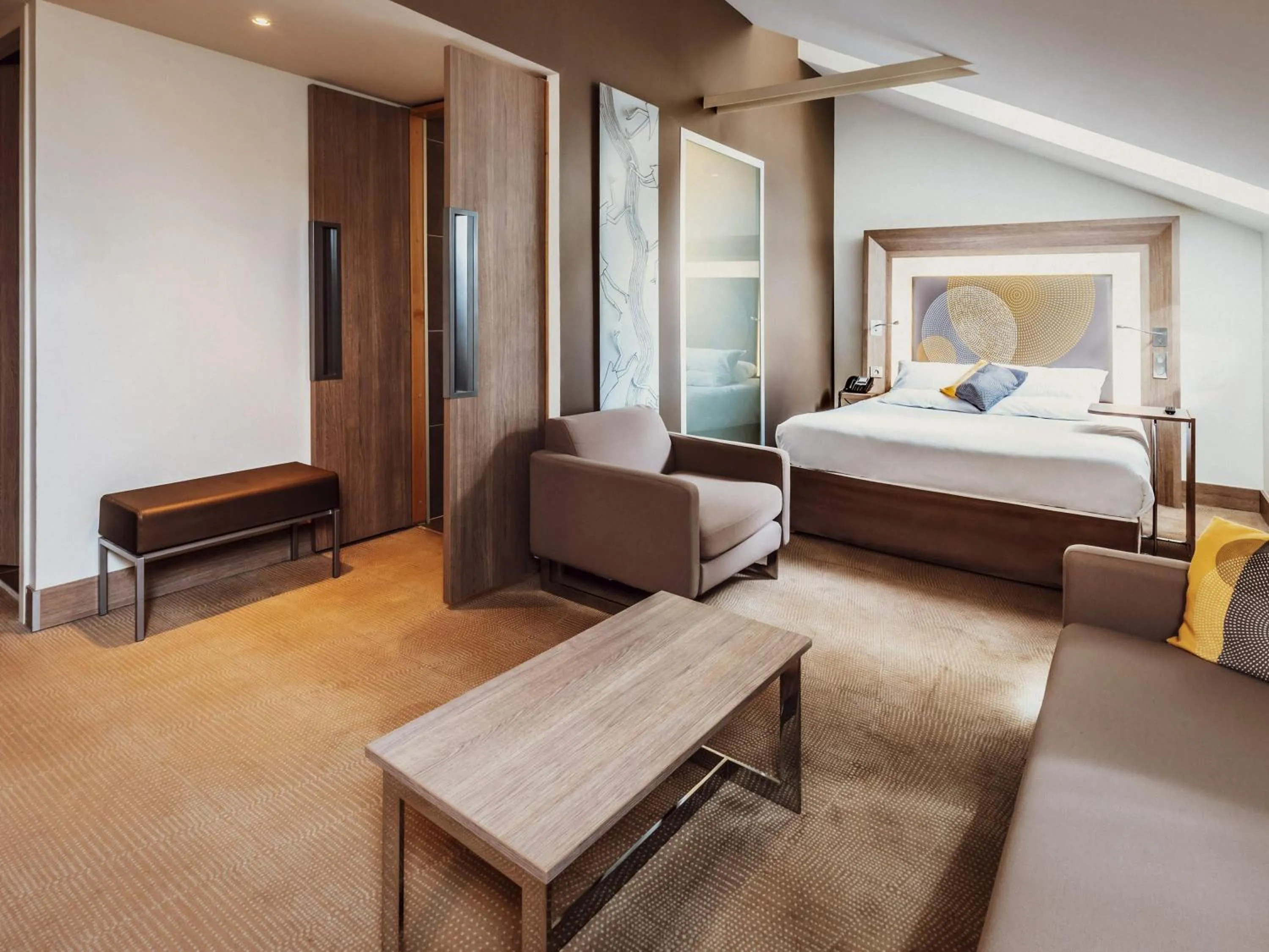 Bedroom, Bed in Novotel Toulouse Centre Wilson