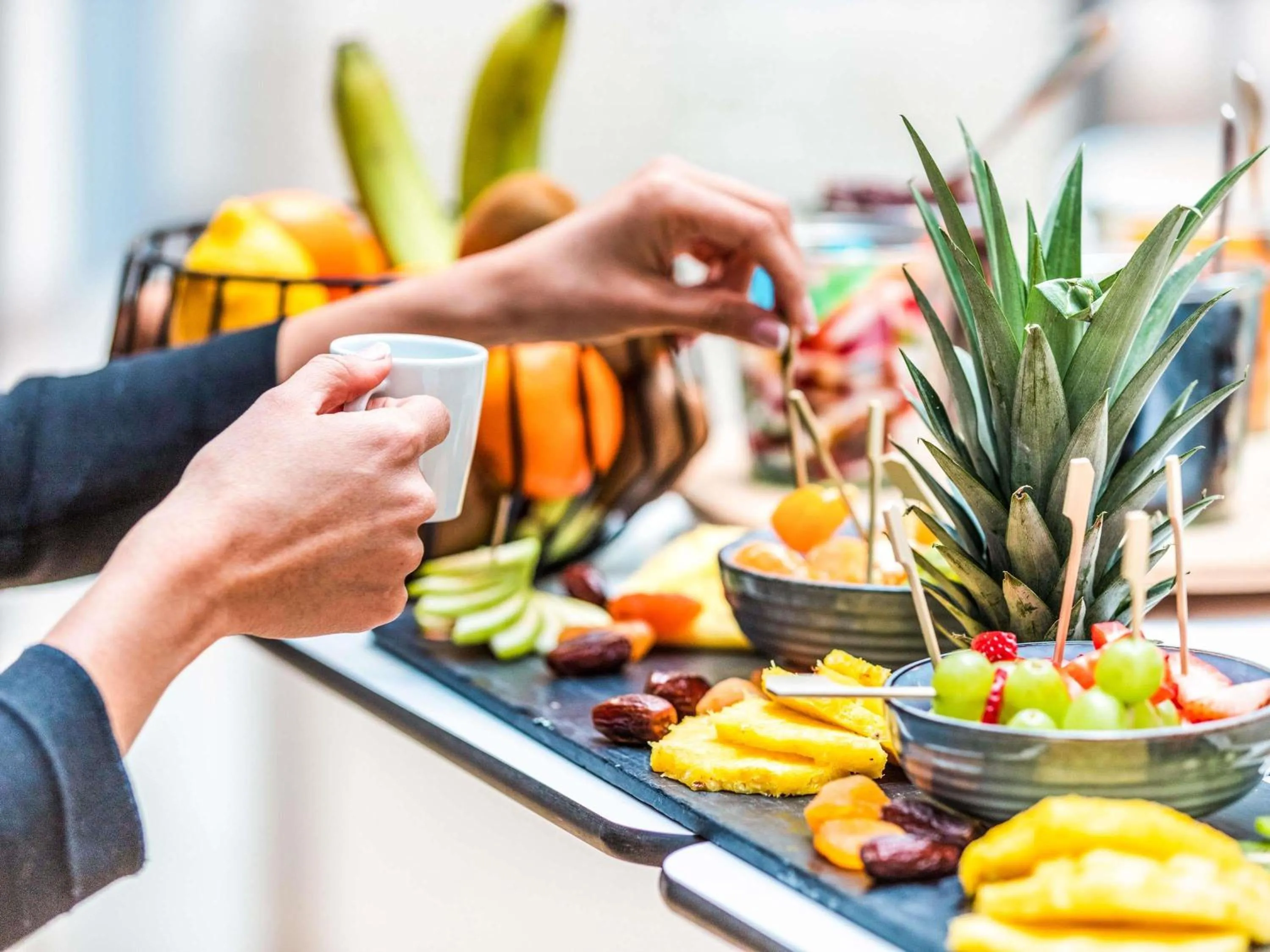 Breakfast in Novotel Toulouse Centre Wilson