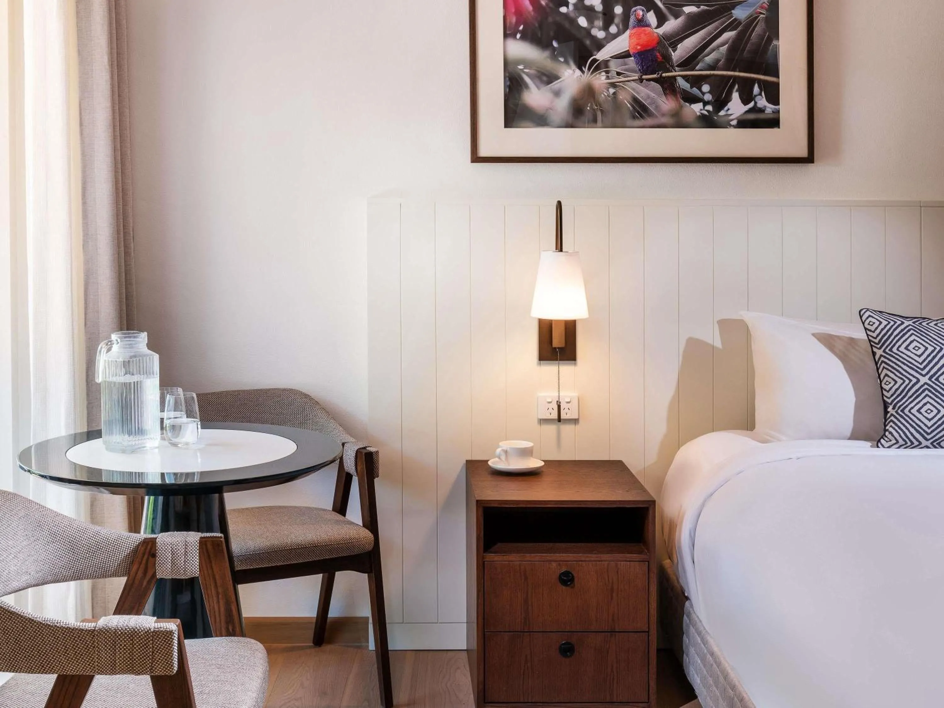 Bedroom, Bed in Mantra Club Croc