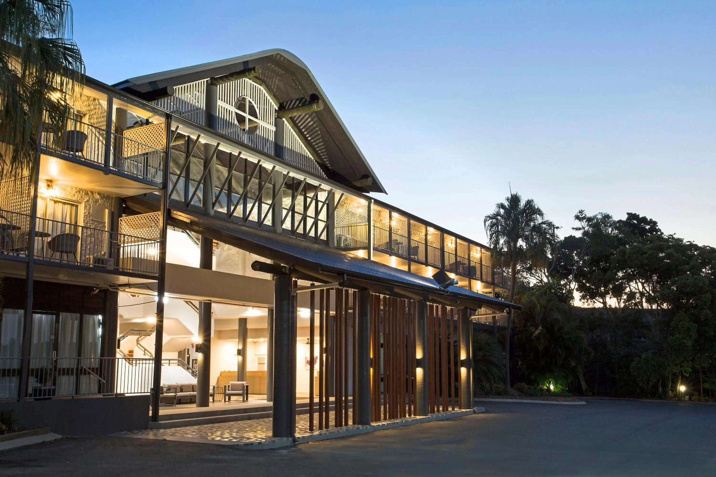 Facade/entrance in Mantra Club Croc