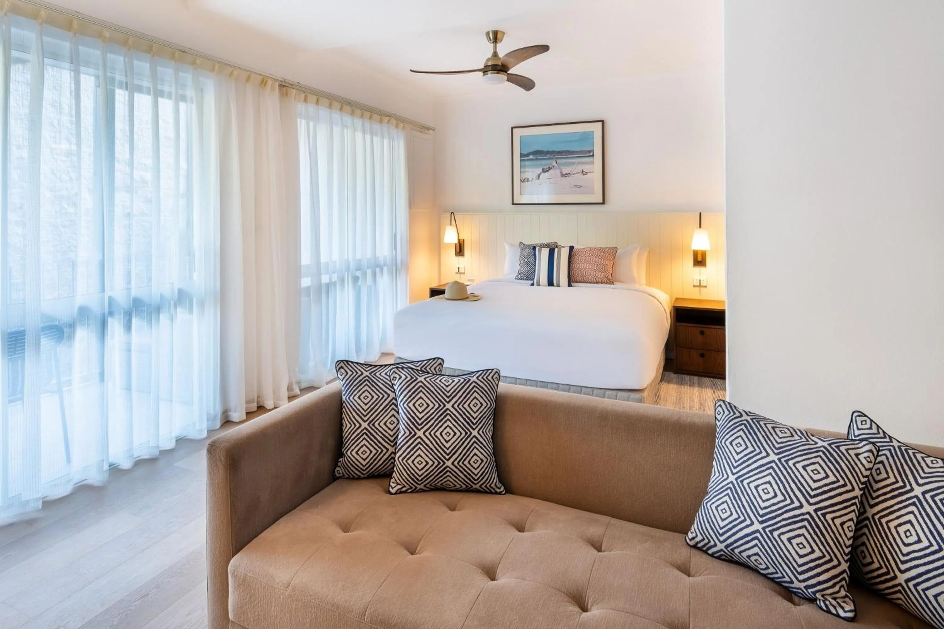 Bedroom, Bed in Mantra Club Croc