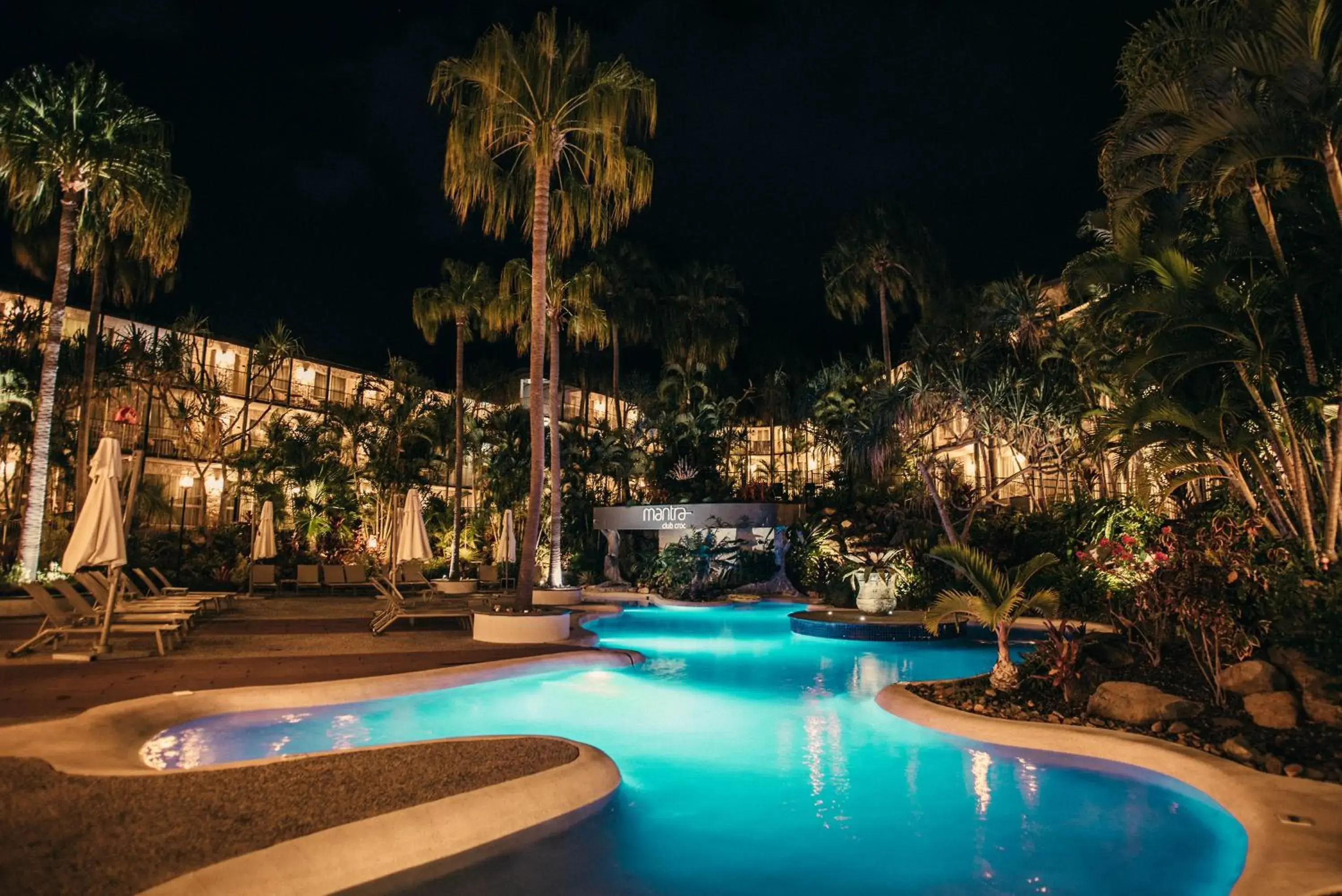 Swimming pool in Mantra Club Croc Swimming pool in Mantra Club Croc