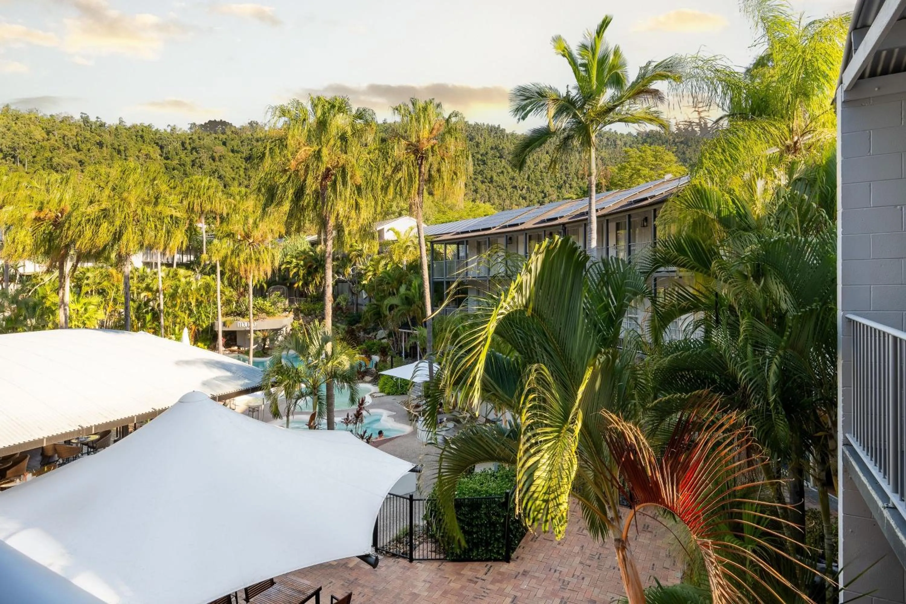 Pool view in Mantra Club Croc