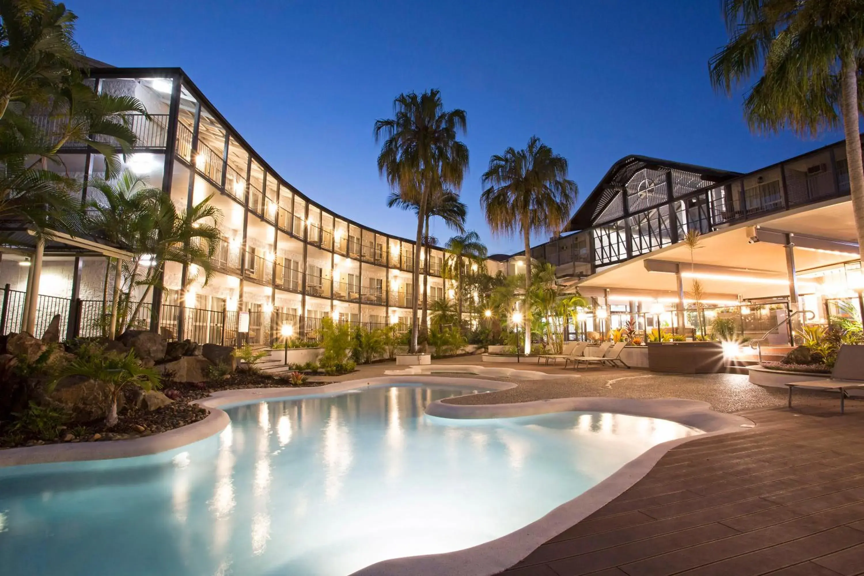 Swimming pool in Mantra Club Croc Swimming pool in Mantra Club Croc