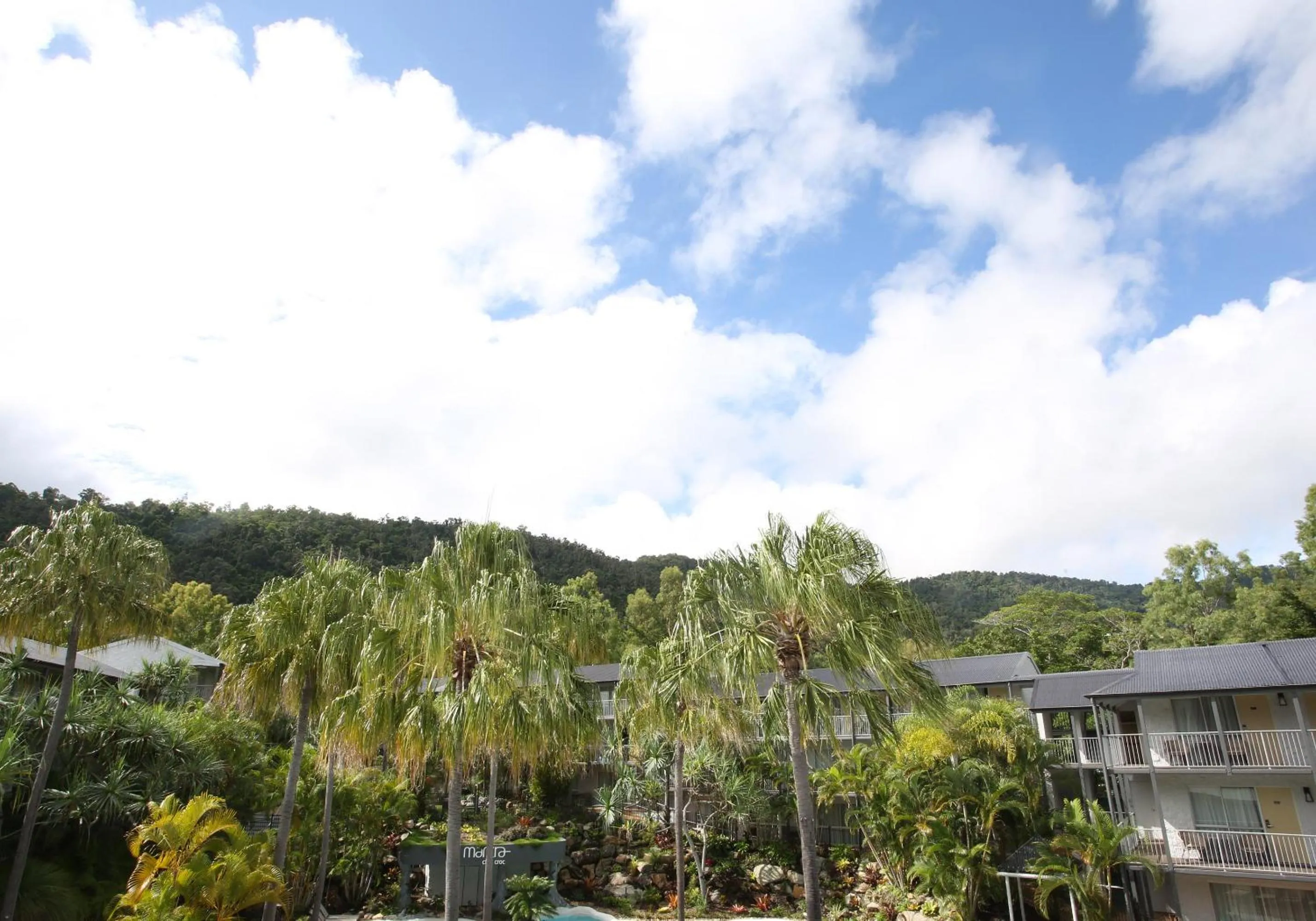 Garden view in Mantra Club Croc