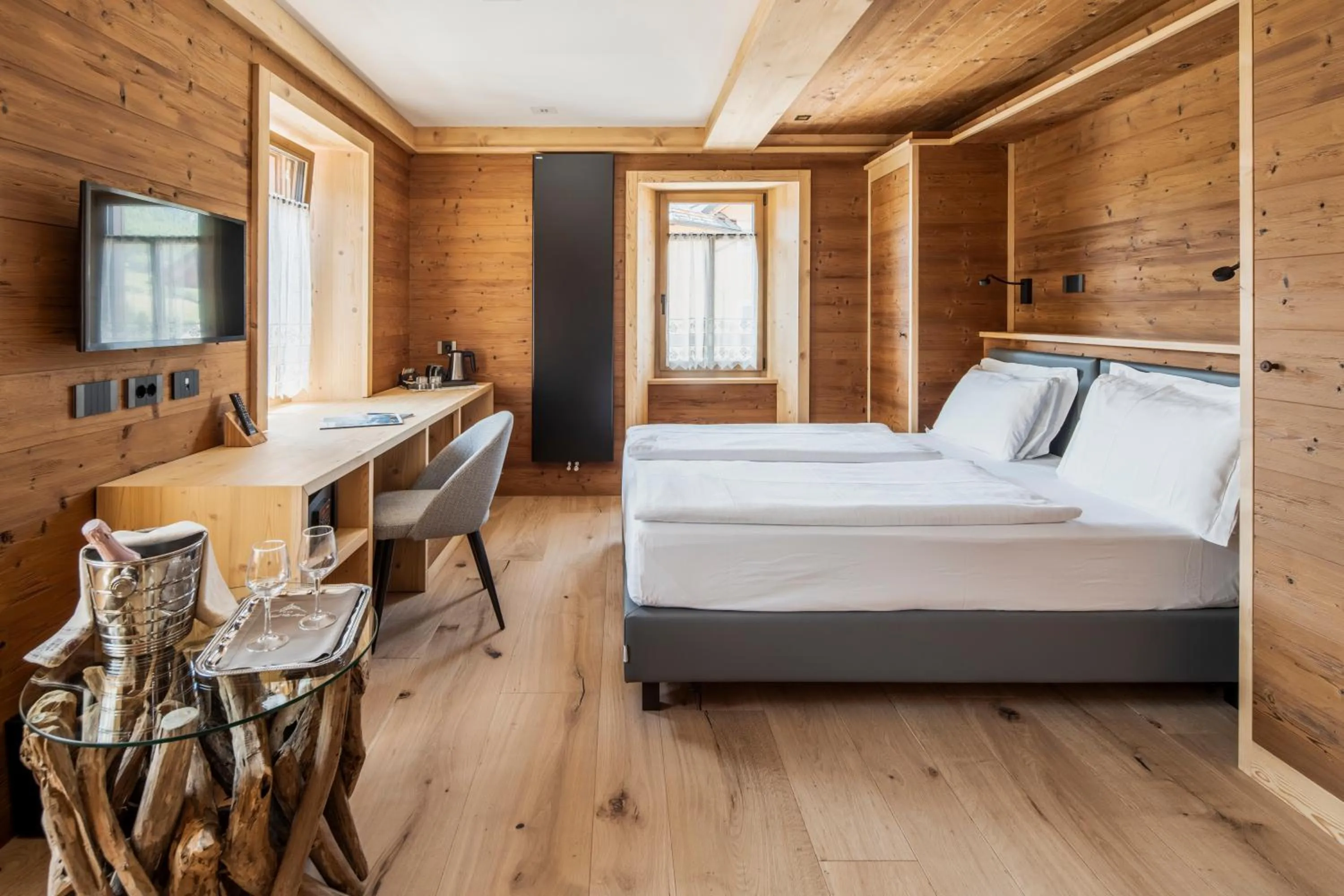 Bedroom, Bed in Hotel Villa Alpina ***S