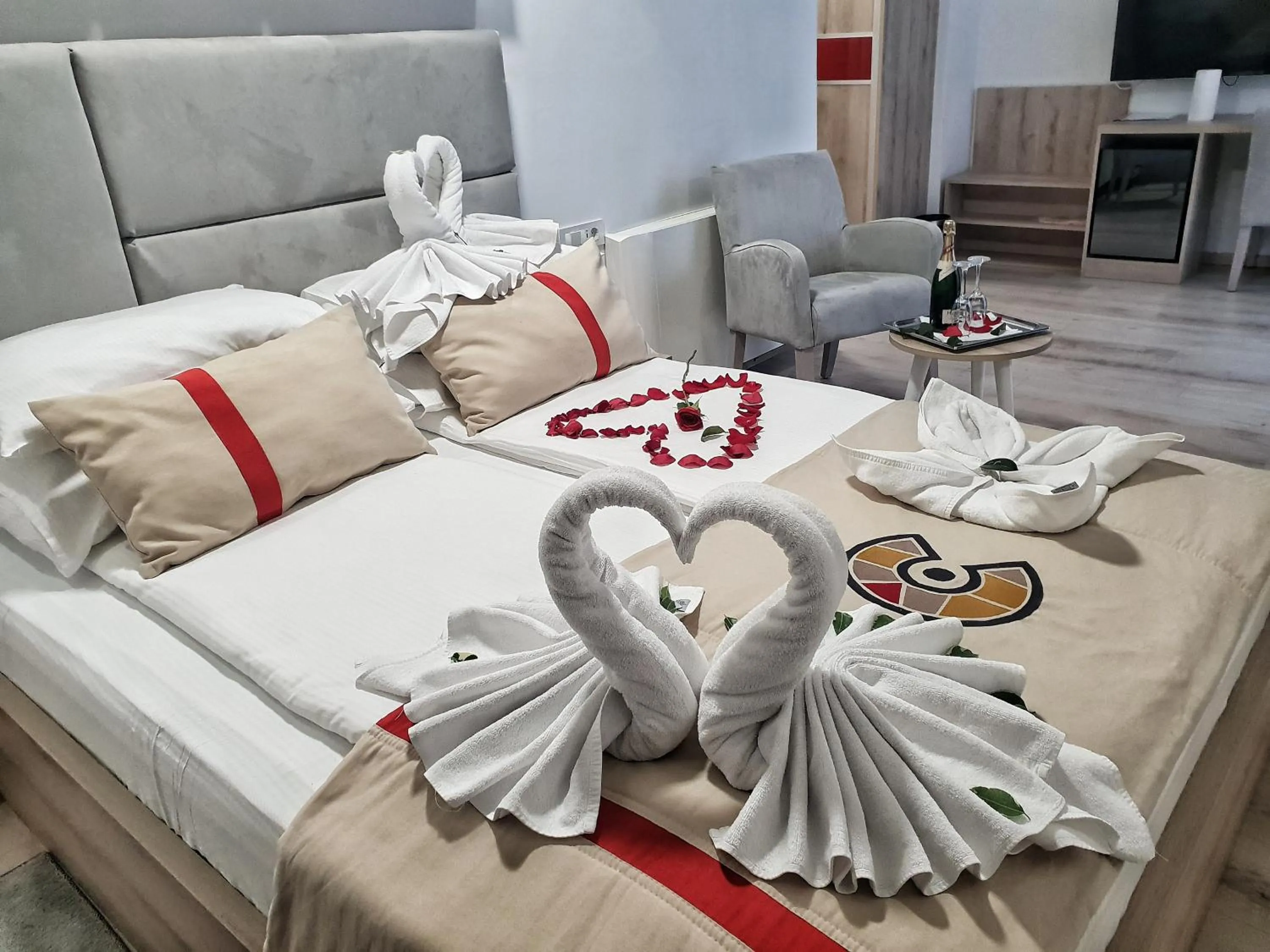 Bed in Aparthotel Centar Sarajevo