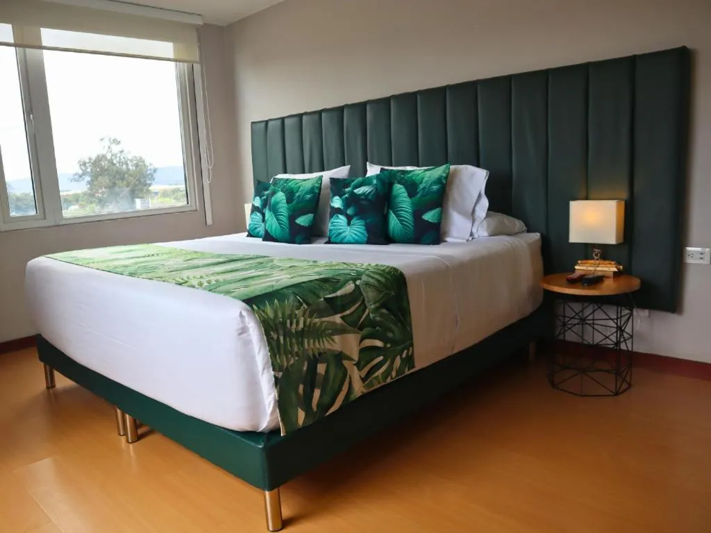 Bed in Hotel Factory Green Bogotá Occidente Calle 80