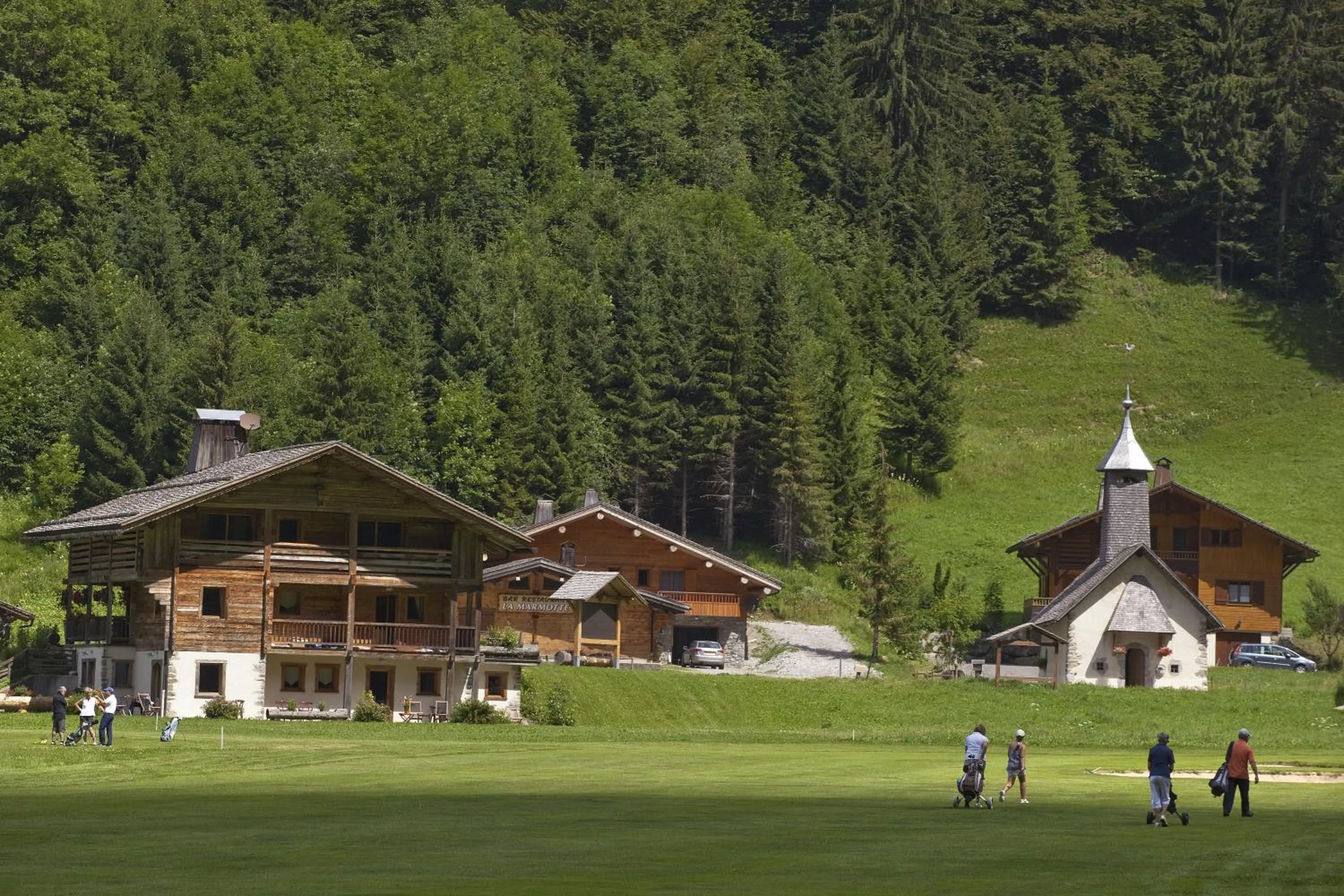 Area and facilities in Chalet-Hôtel Les Fermes de Pierre & Anna