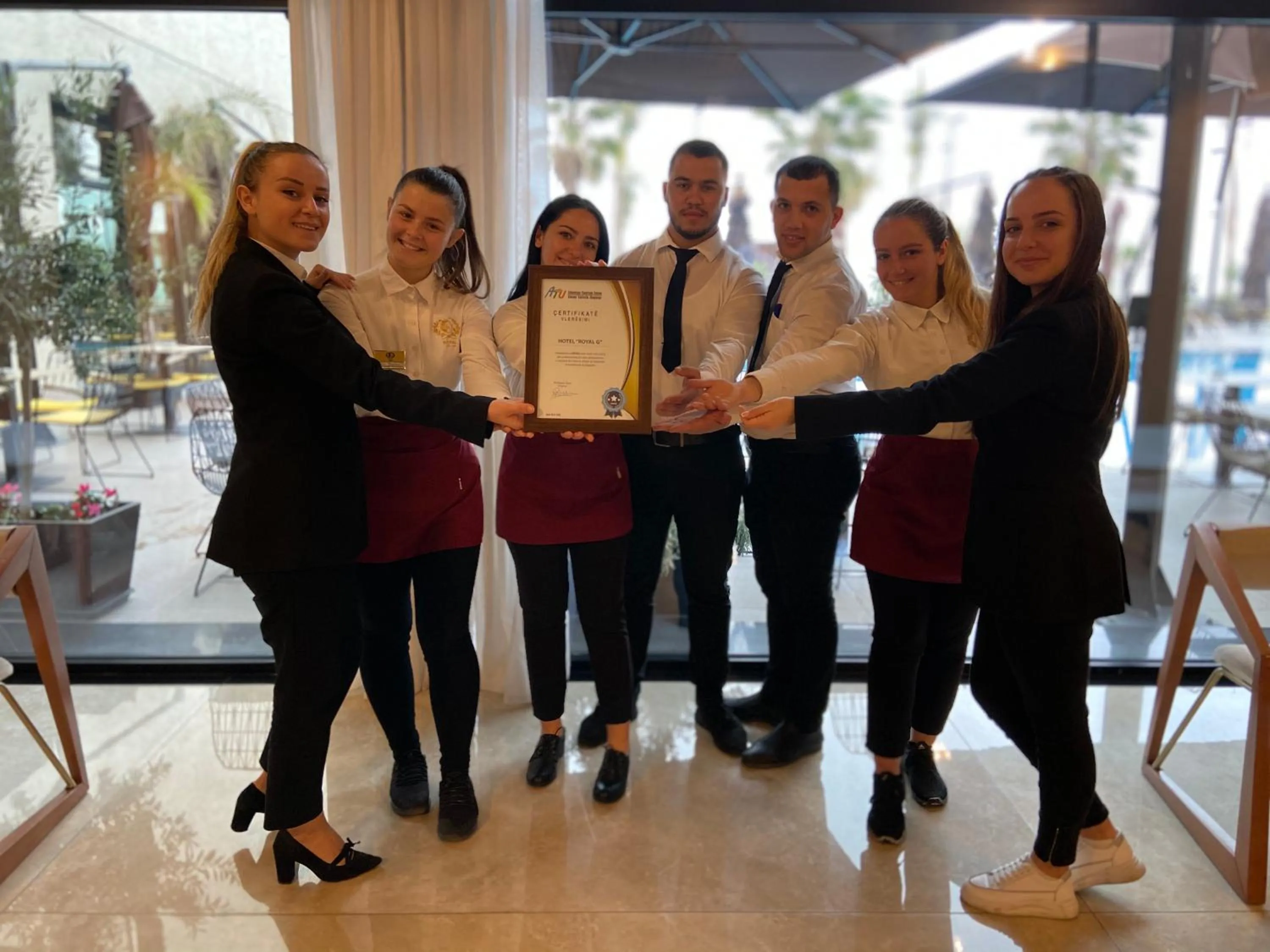Staff in Royal G Hotel & SPA 4 Star