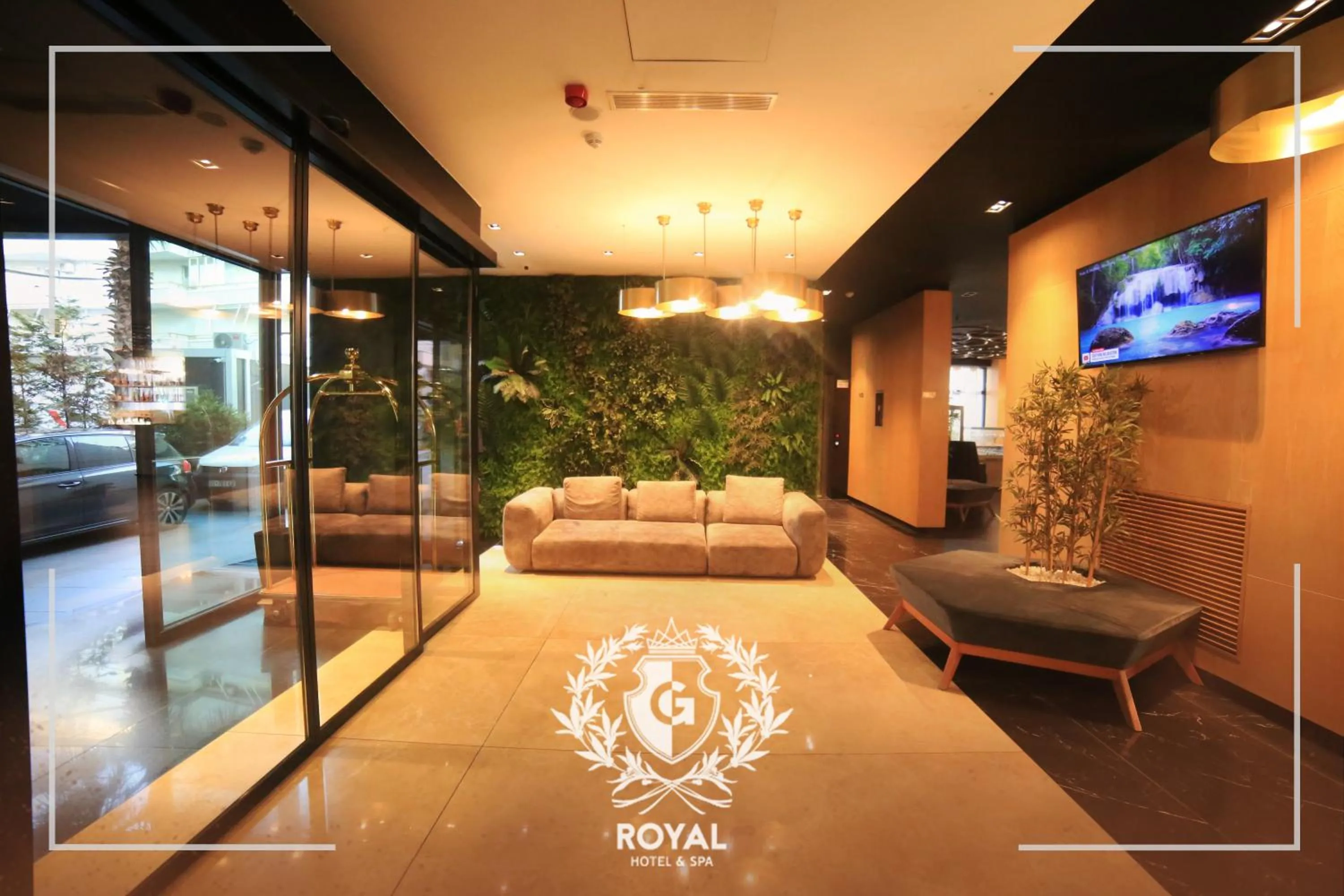 Living room in Royal G Hotel & SPA 4 Star