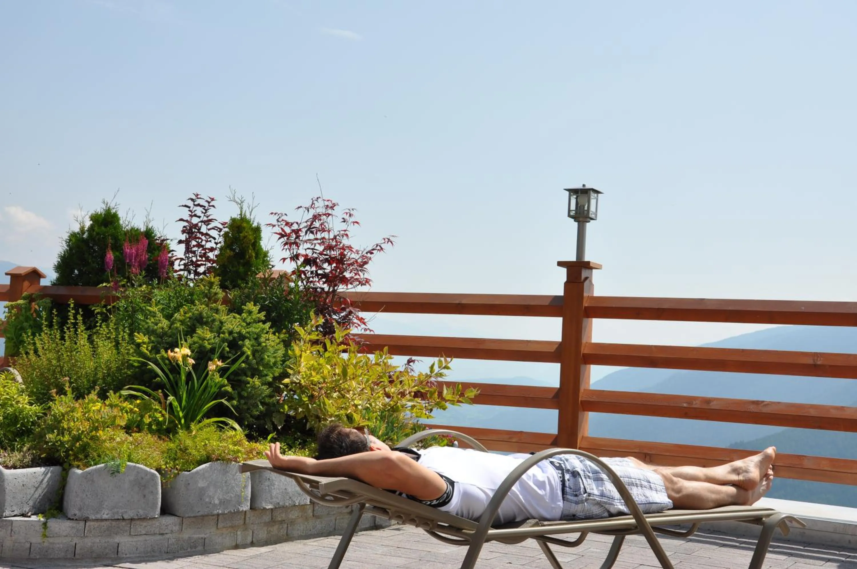 Balcony/Terrace in Pension Wiesenrain