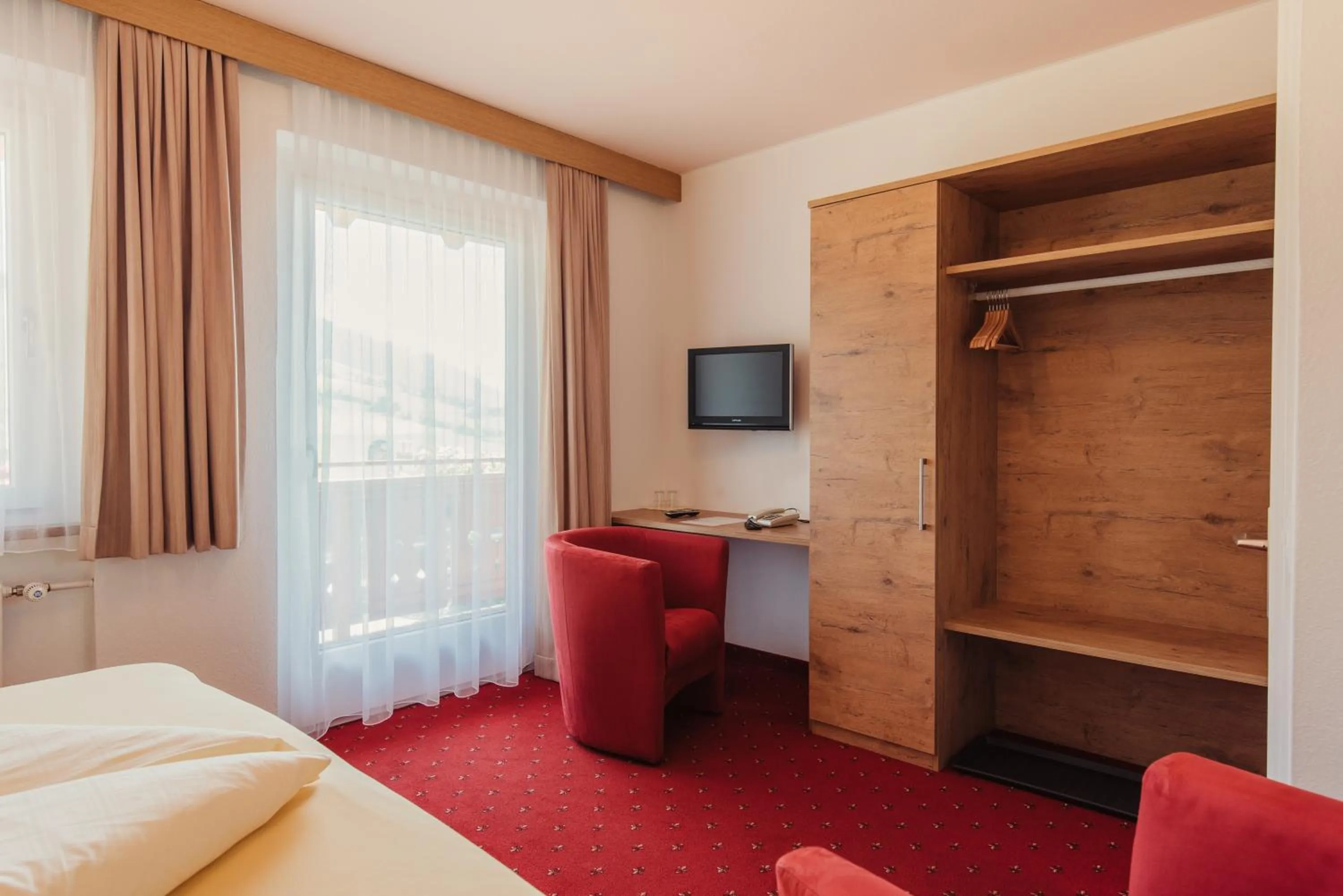 Decorative detail, Bed in Pension Wiesenrain