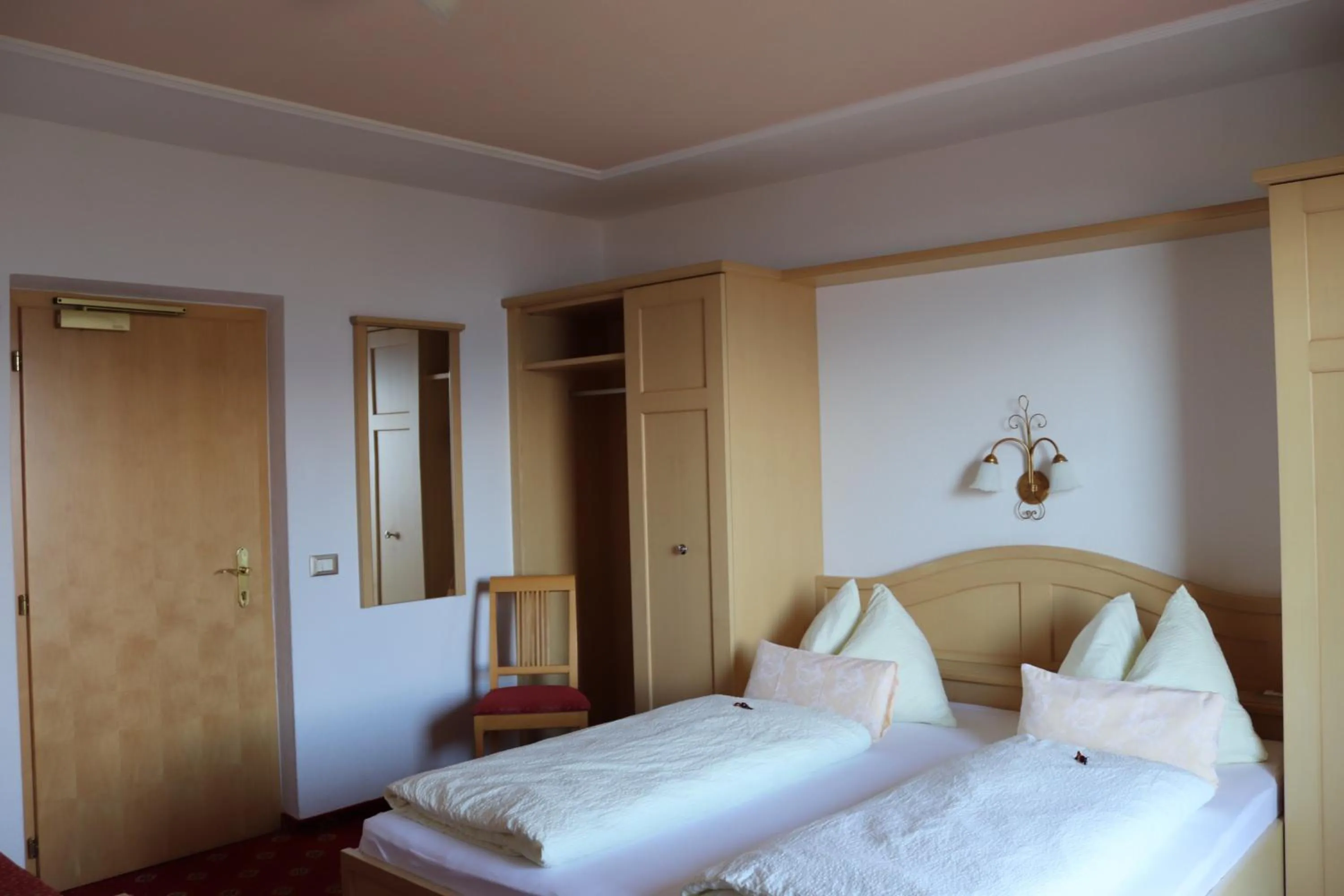 Decorative detail, Bed in Pension Wiesenrain