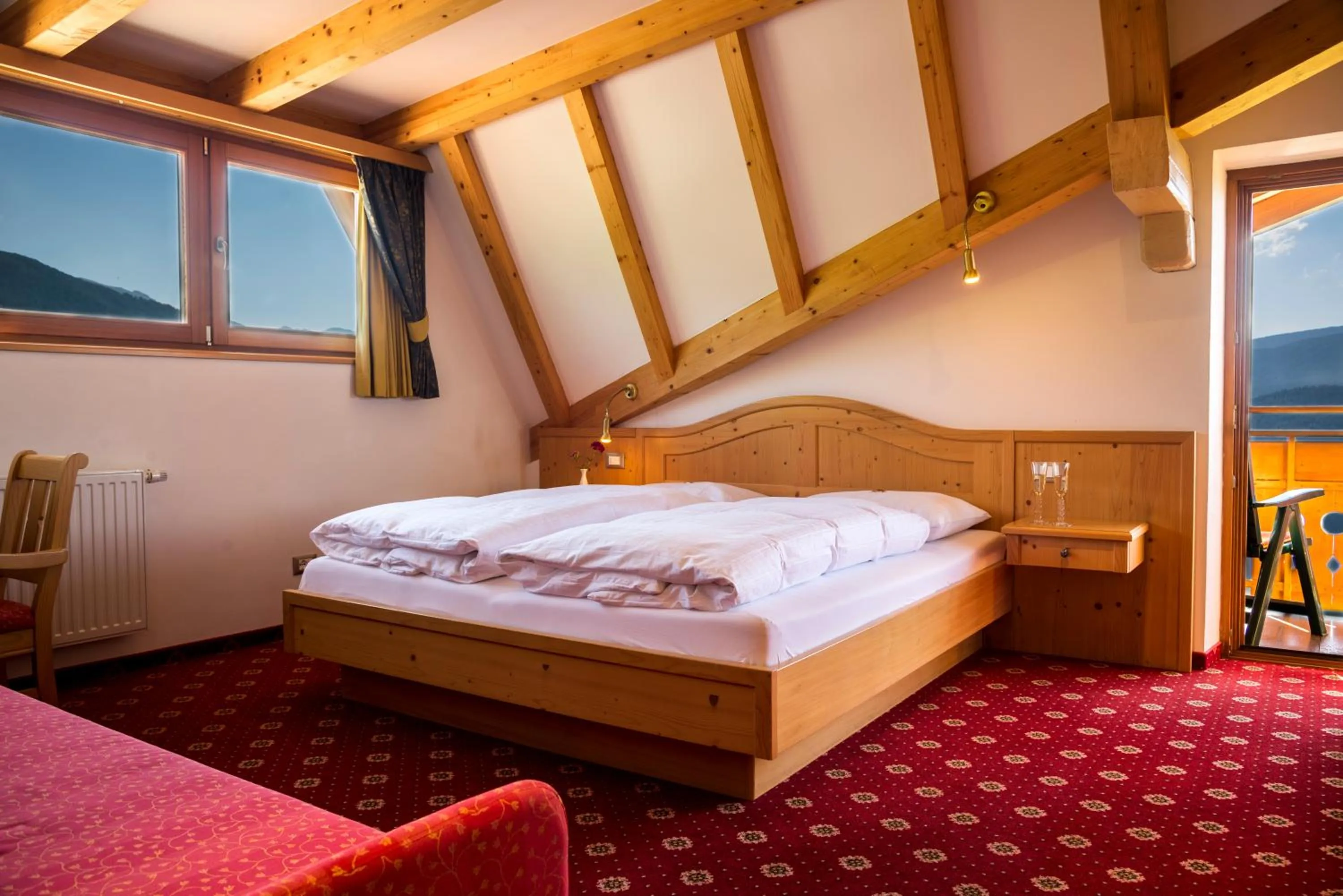 Photo of the whole room, Bed in Pension Wiesenrain