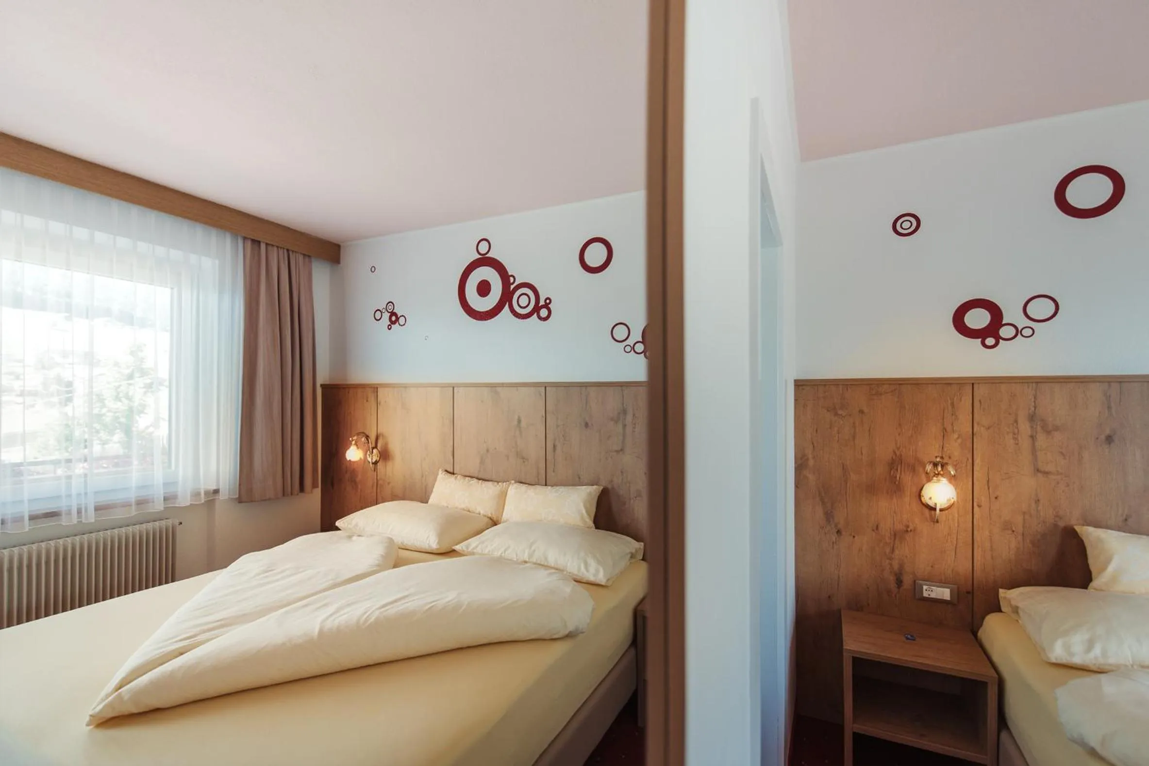 Bed in Pension Wiesenrain