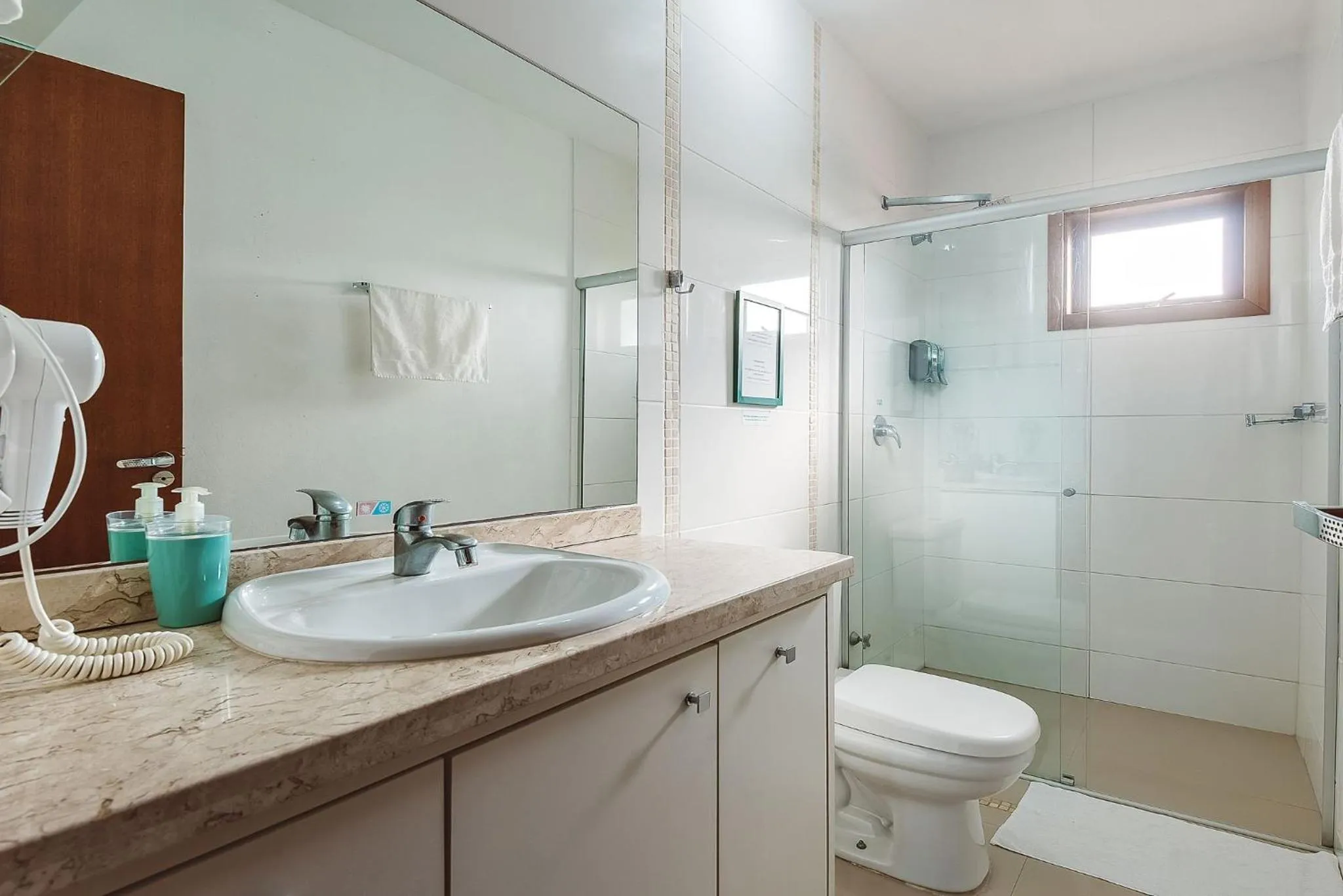 Bathroom in Pousada Bangalôs do Rosa