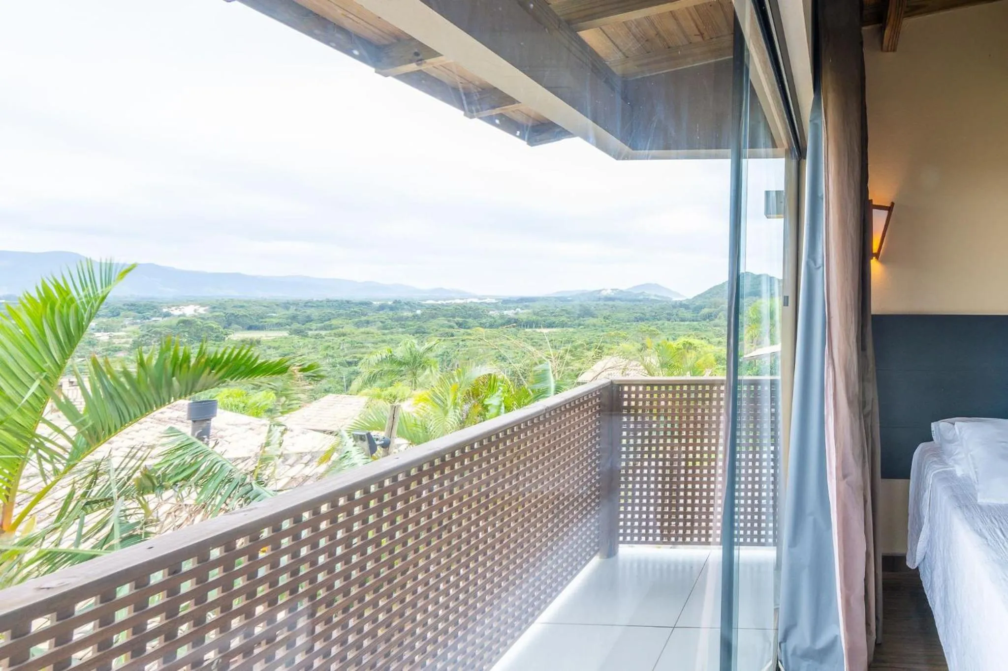Balcony/Terrace in Pousada Bangalôs do Rosa