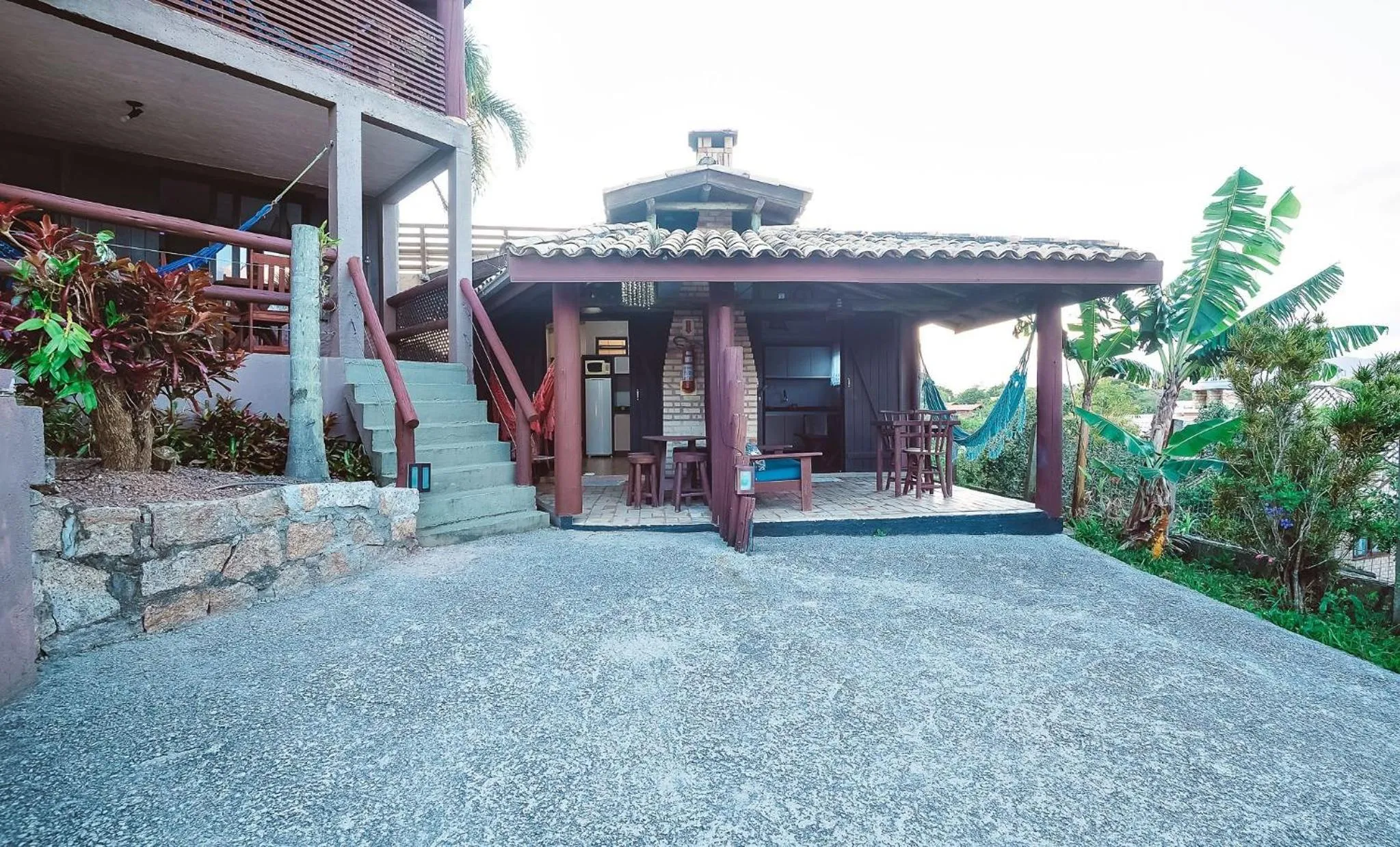 Facade/entrance in Pousada Bangalôs do Rosa