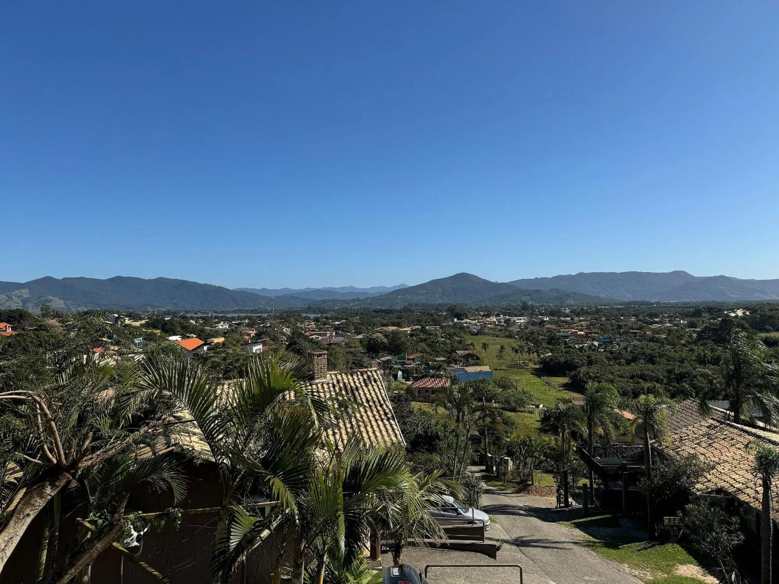 Mountain view in Pousada Bangalôs do Rosa