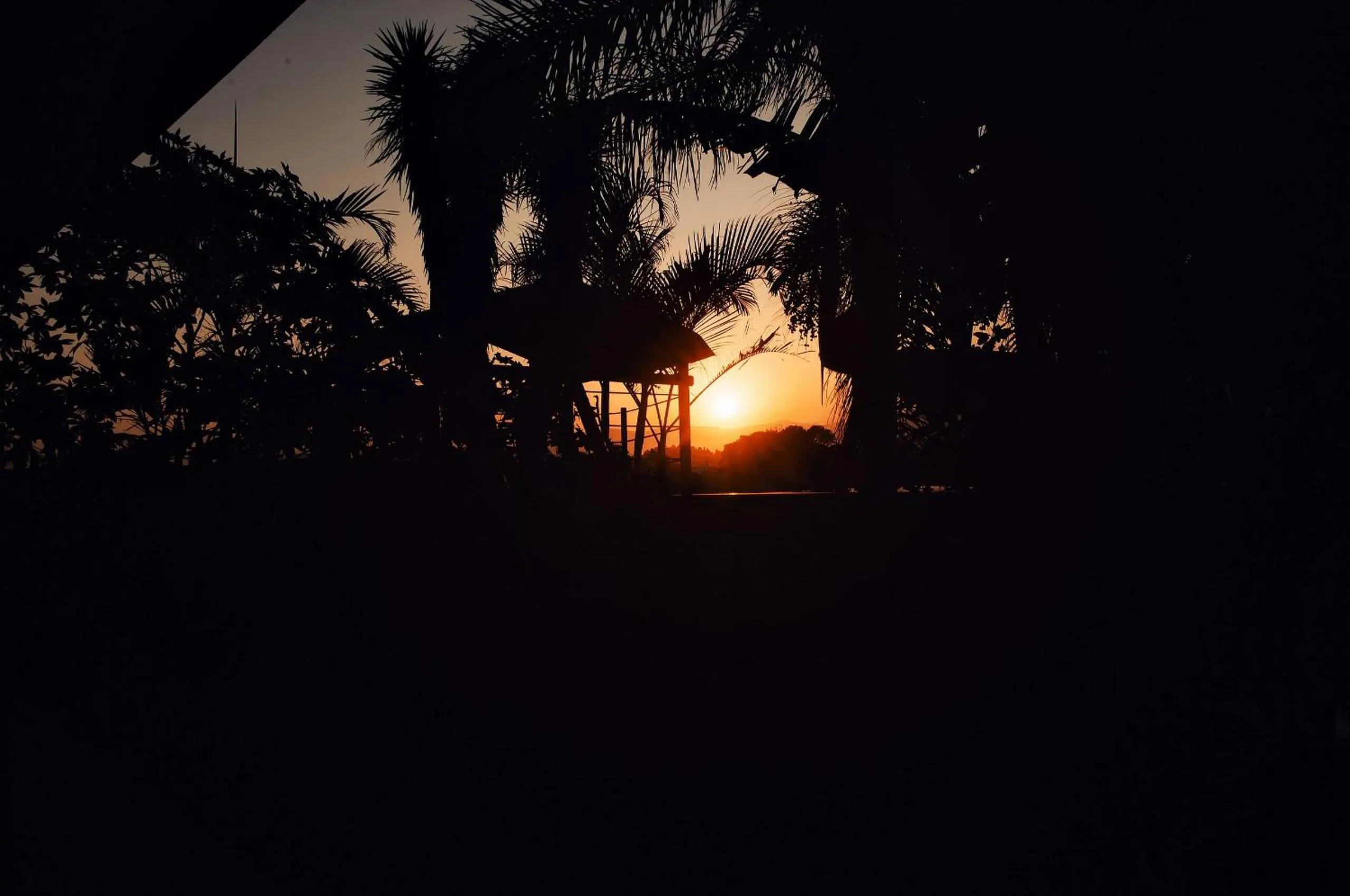 Sunset in Pousada Bangalôs do Rosa