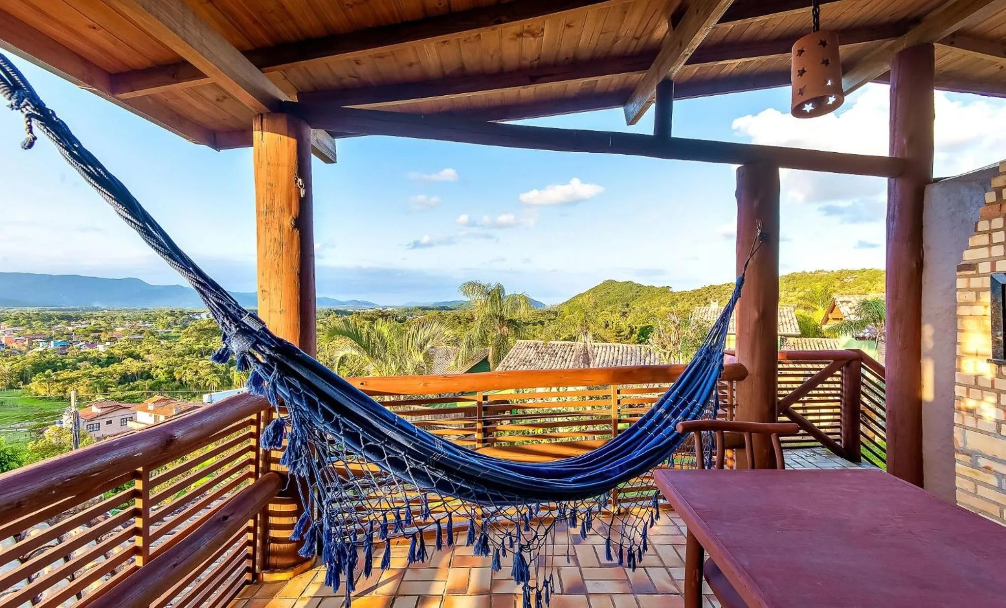 Balcony/Terrace in Pousada Bangalôs do Rosa