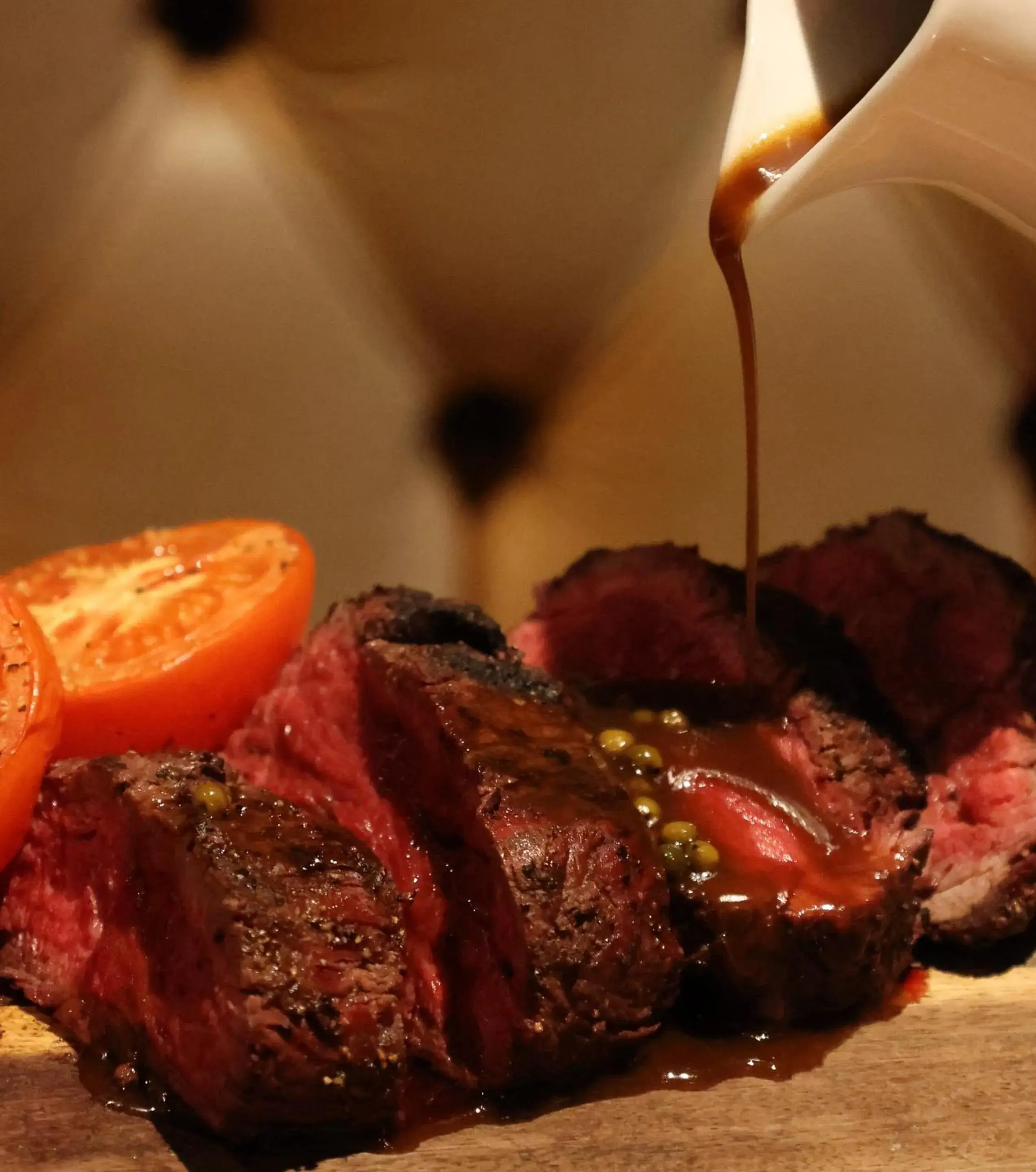 Food and drinks in The Porterhouse Grill and Rooms Food and drinks in The Porterhouse Grill and Rooms