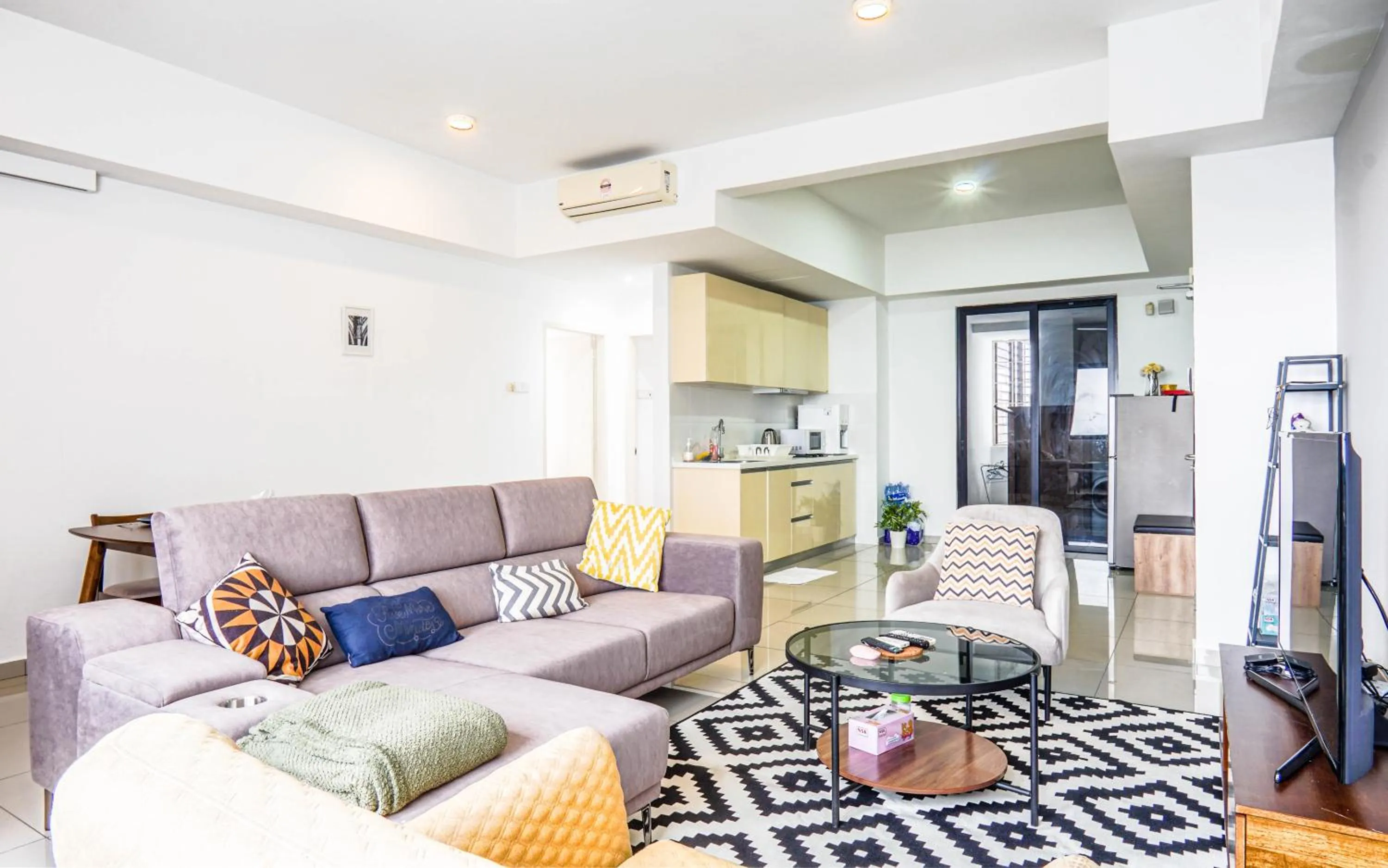 TV and multimedia in Encorp Strand Residences by Airhost