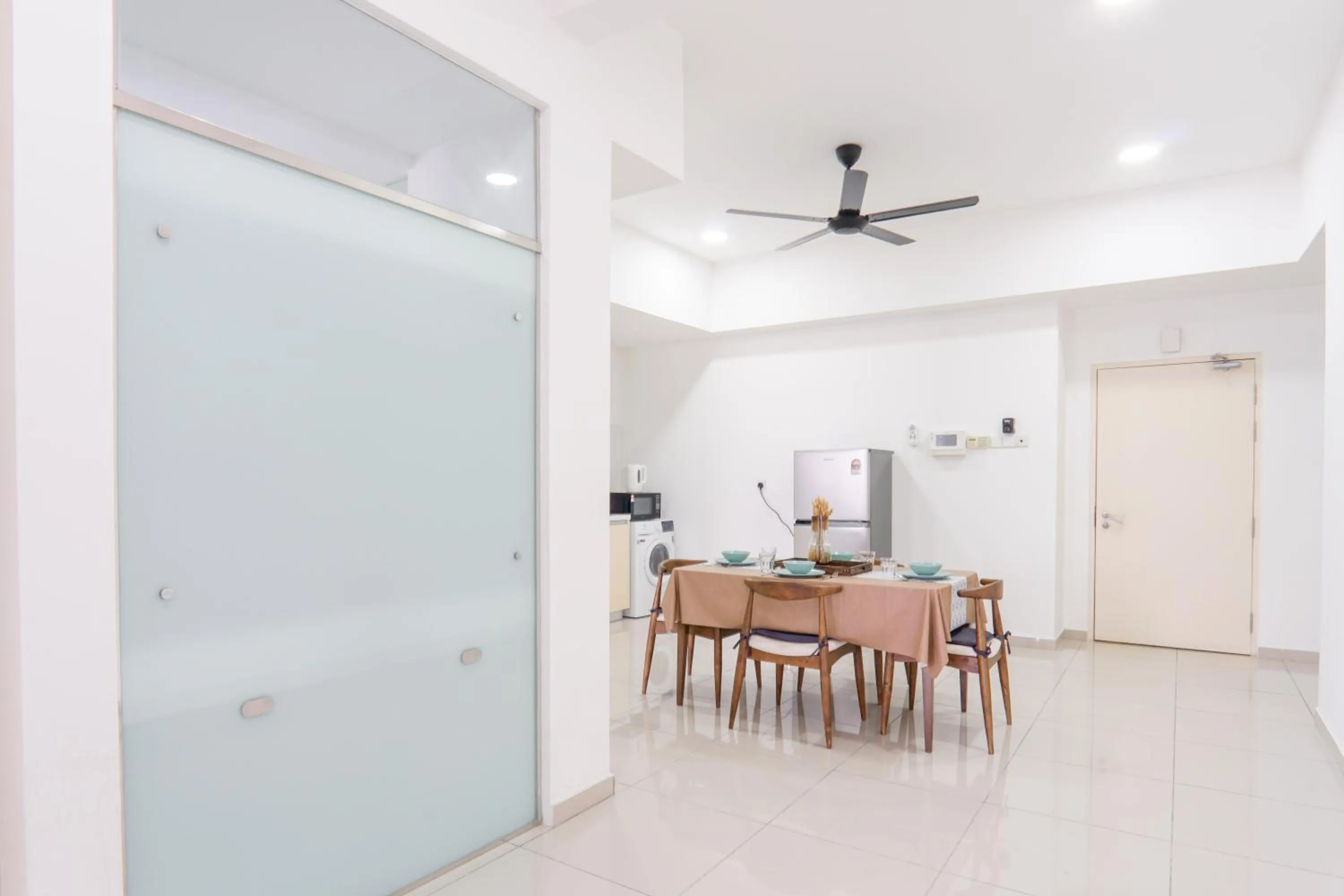 Kitchen or kitchenette in Encorp Strand Residences by Airhost