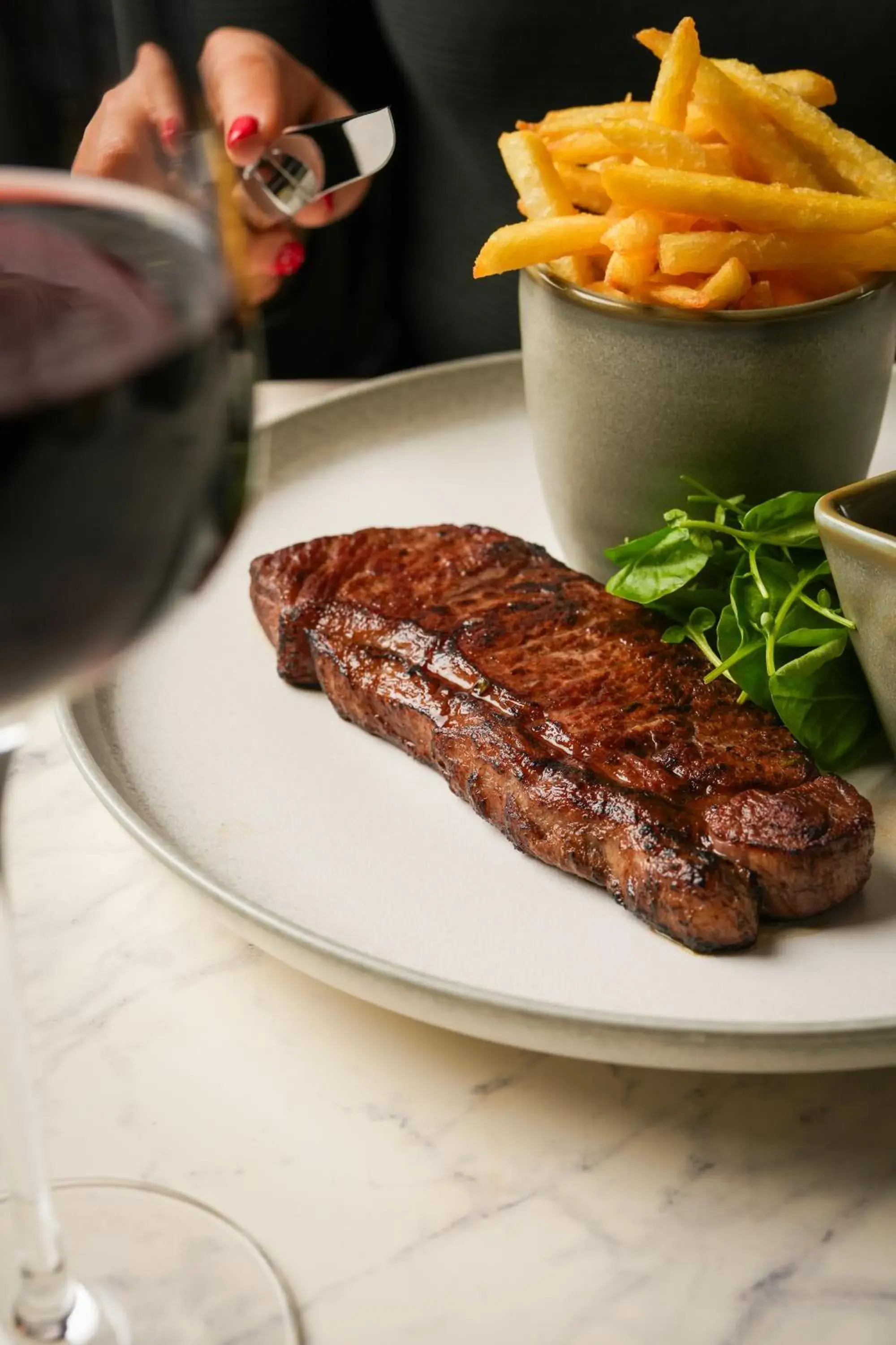 Food close-up in Apex Waterloo Place Hotel Food close-up in Apex Waterloo Place Hotel