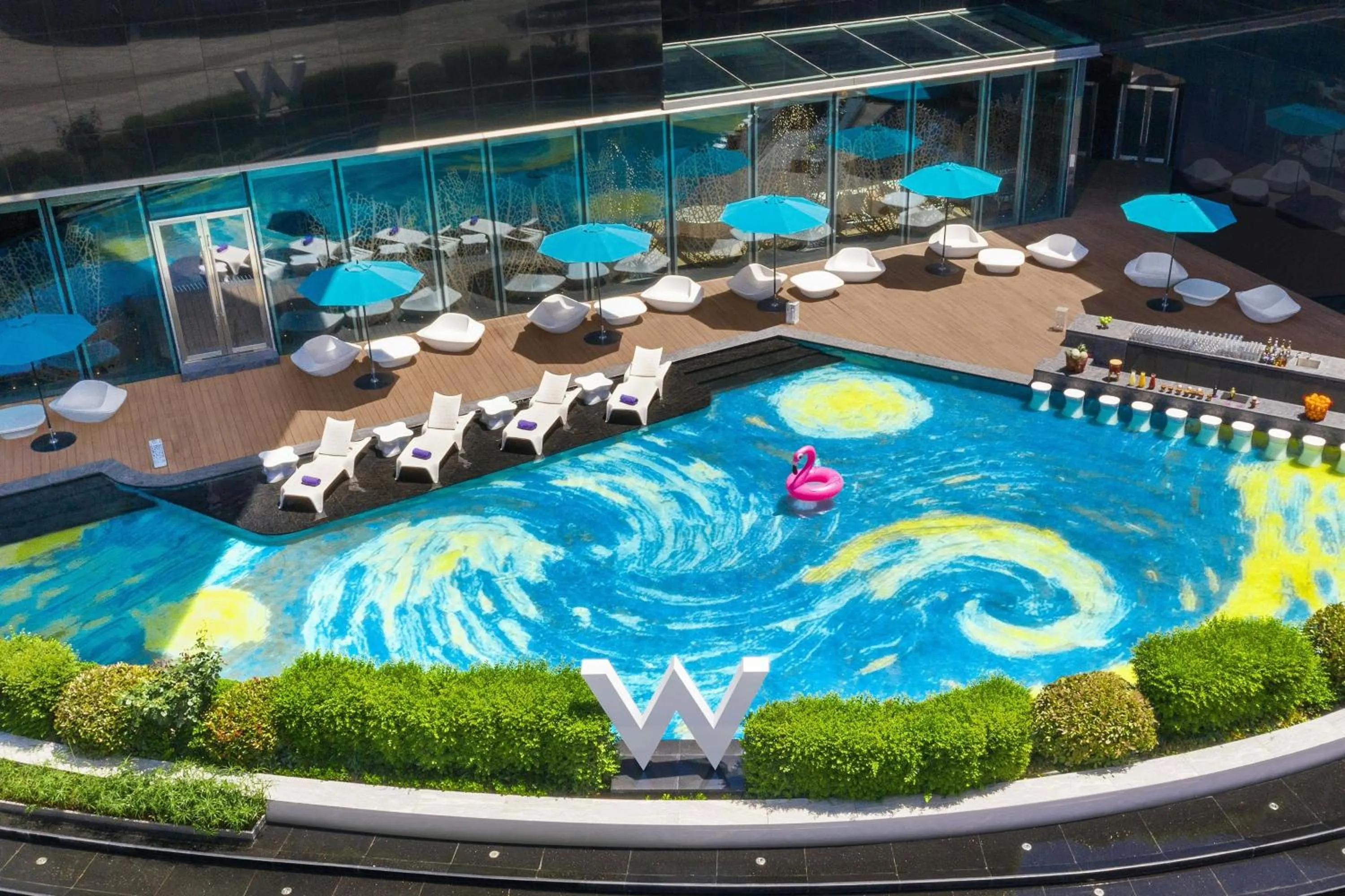 Area and facilities in W XIAN Hotel