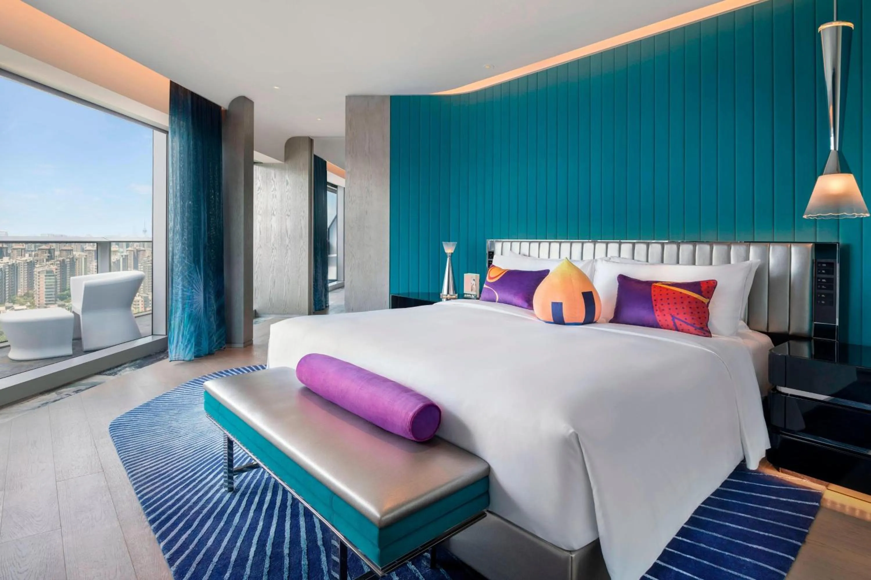 Photo of the whole room, Bed in W XIAN Hotel