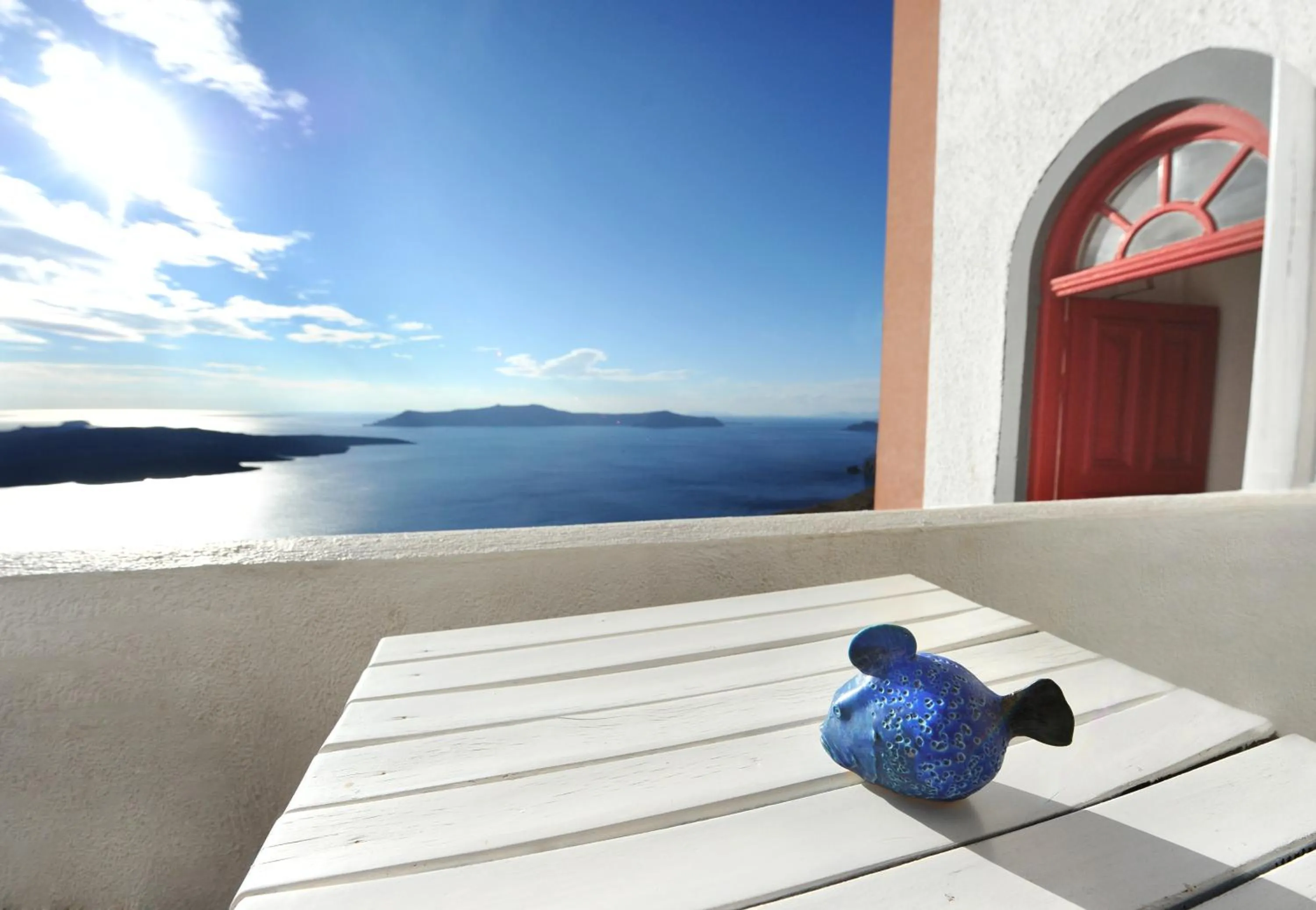 Balcony/Terrace in Kavalari Hotel - Adults Only