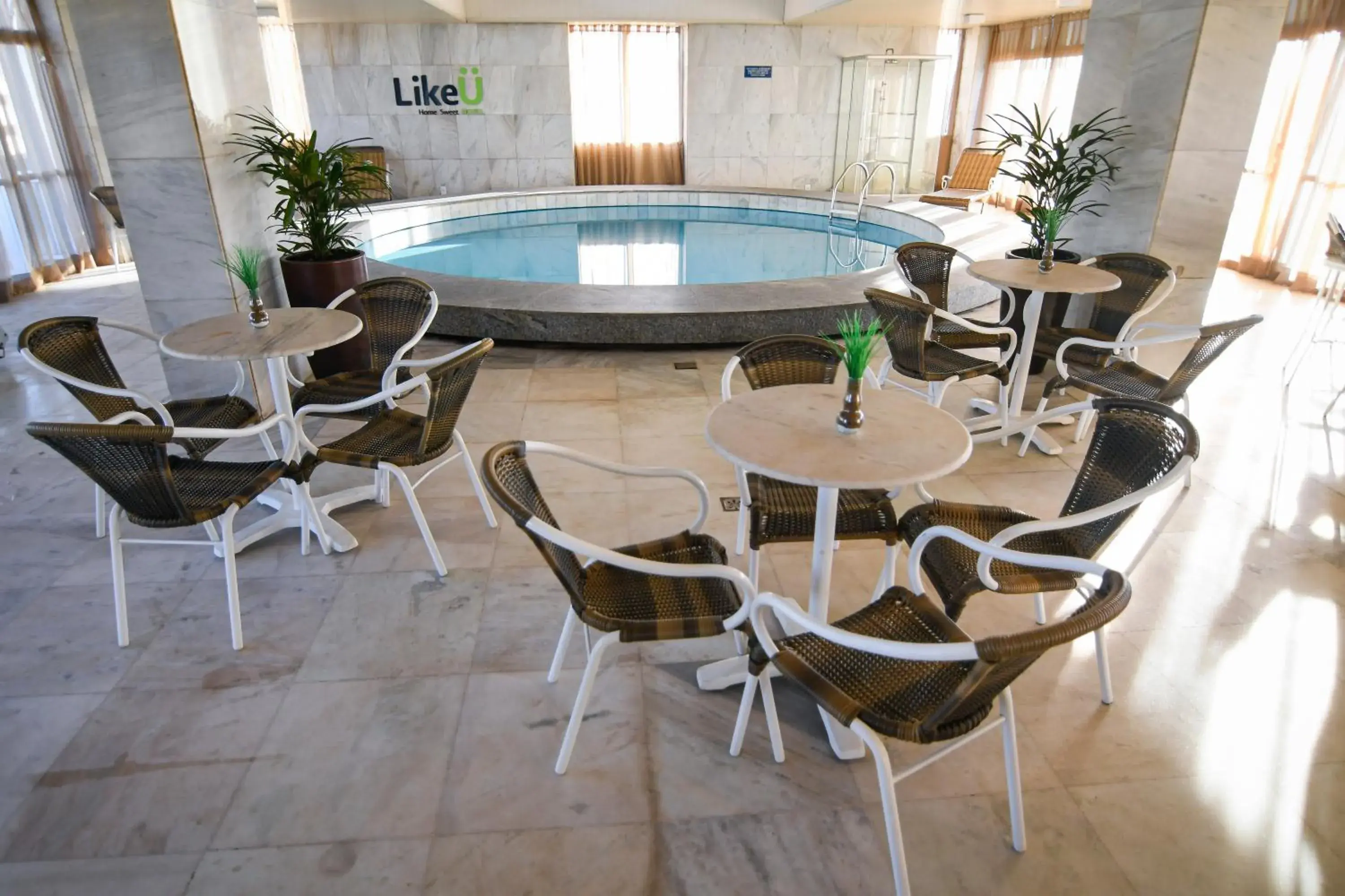 Swimming pool in Like U Hotel Brasília Swimming pool in Like U Hotel Brasília