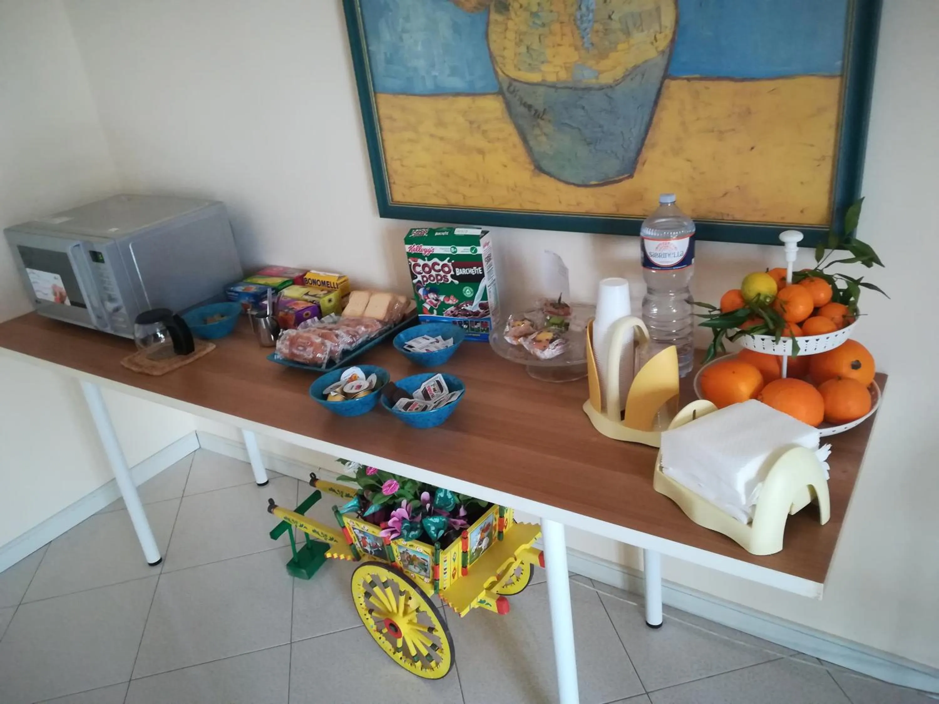 Breakfast in b&b le zagare