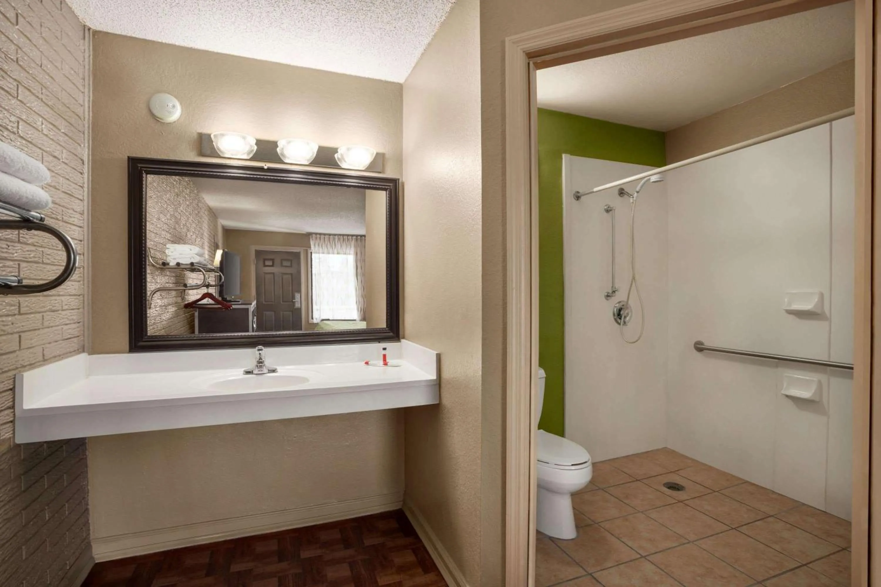 Shower in Days Inn by Wyndham Hardeeville/ I-95 State Line