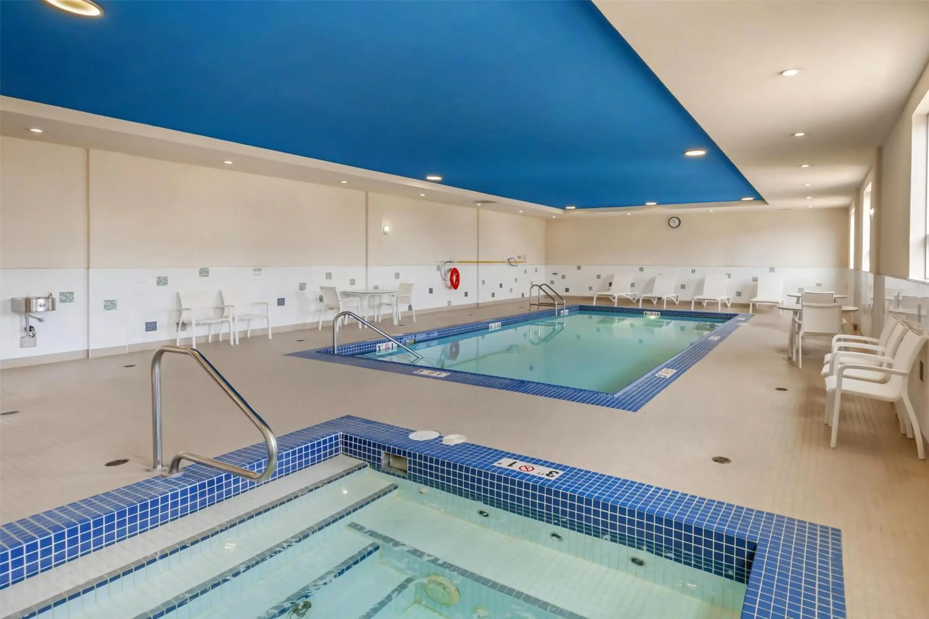 Pool view in Best Western Plus Hinton Inn & Suites Pool view in Best Western Plus Hinton Inn & Suites