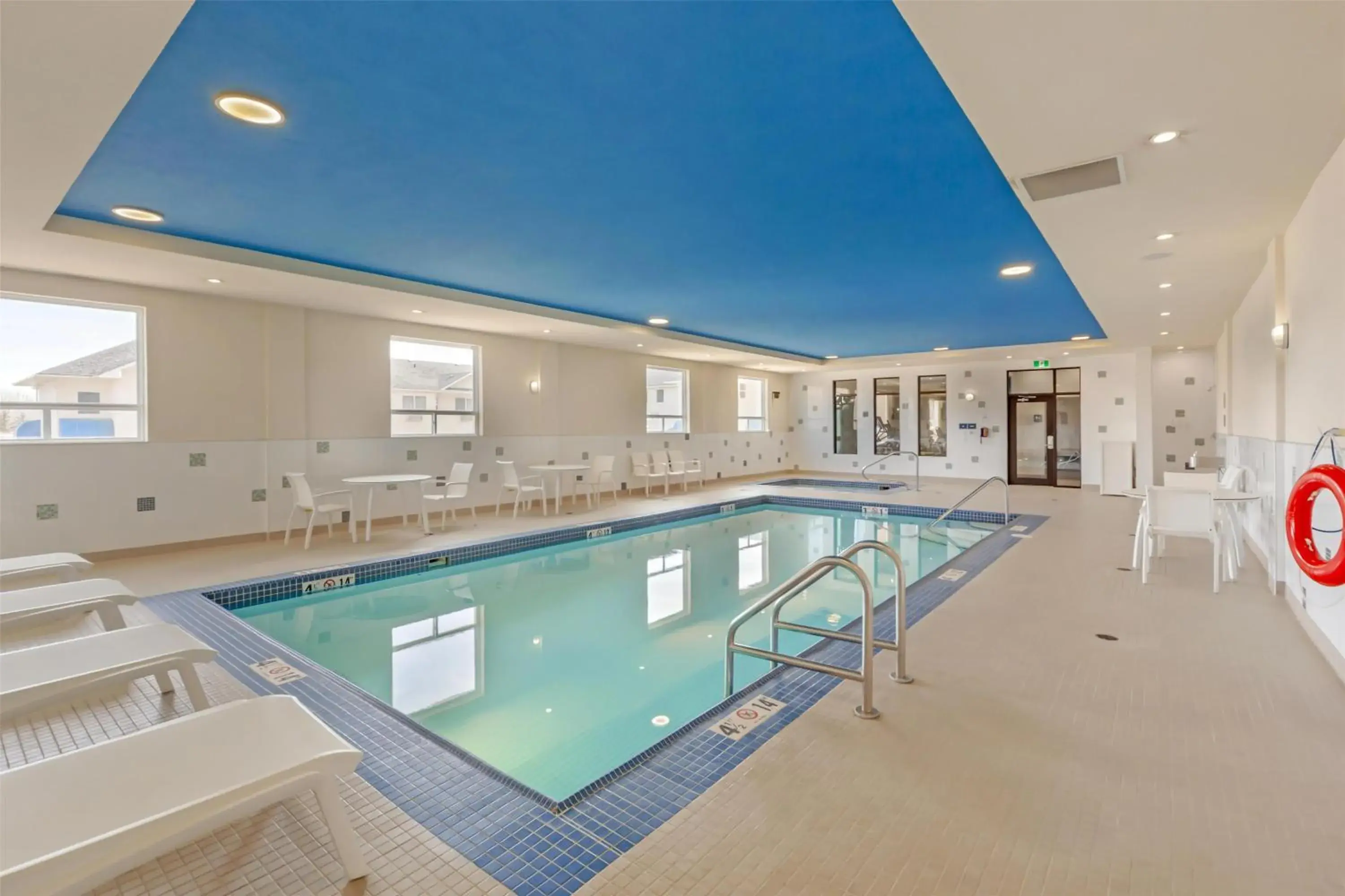 Pool view in Best Western Plus Hinton Inn & Suites Pool view in Best Western Plus Hinton Inn & Suites