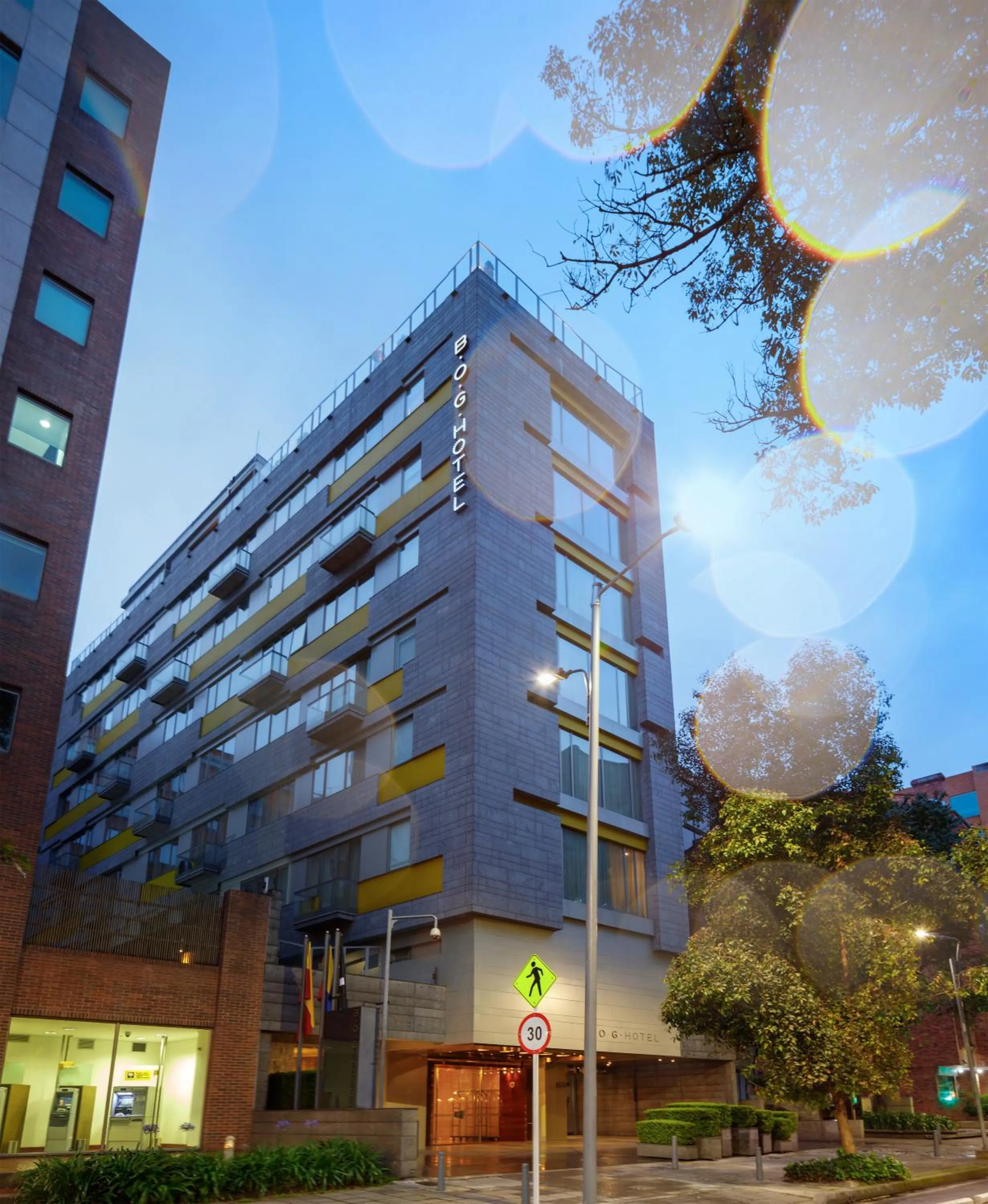 Facade/entrance in BOG Hotel