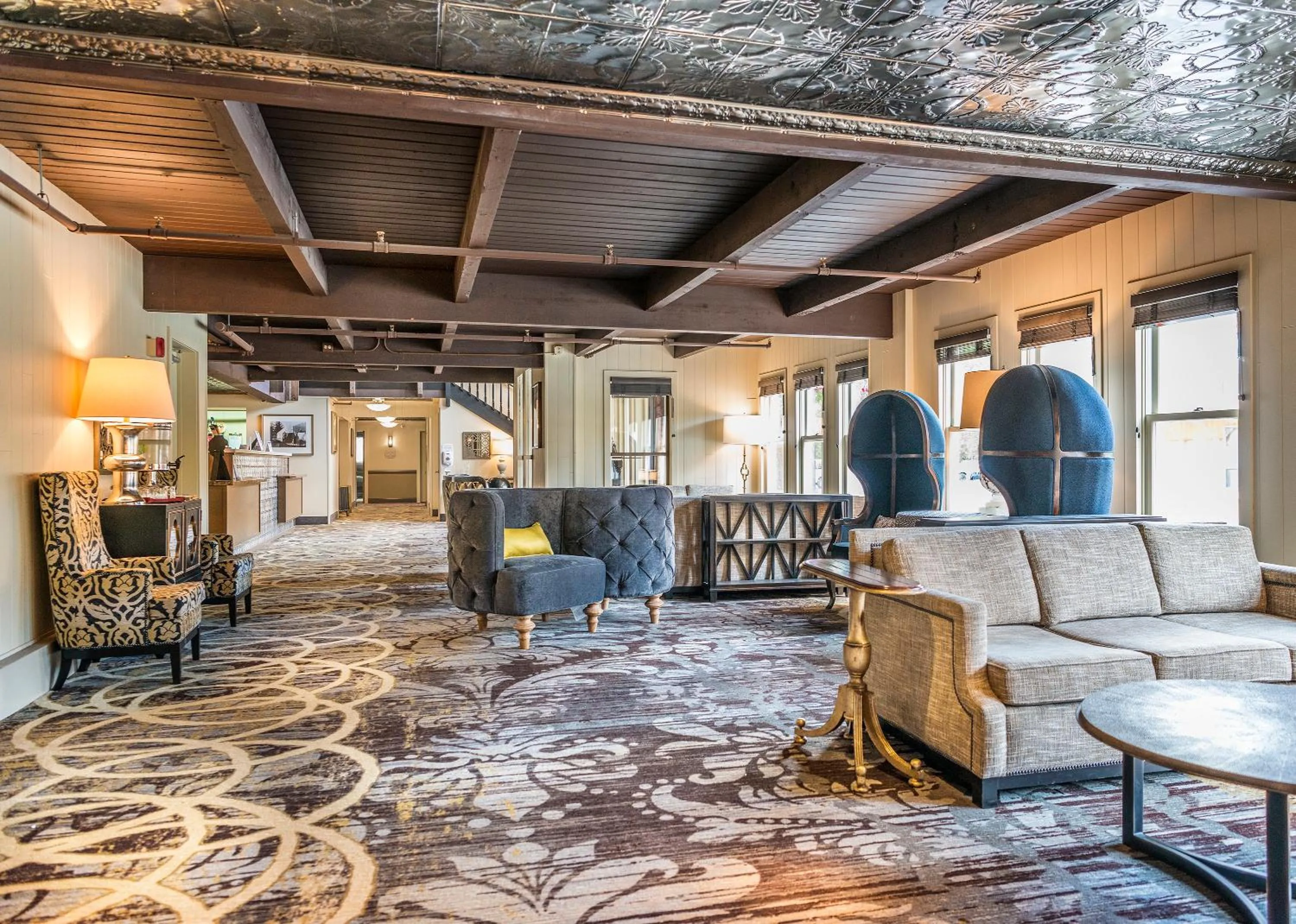 Lobby or reception in Holland America Skagway Inn