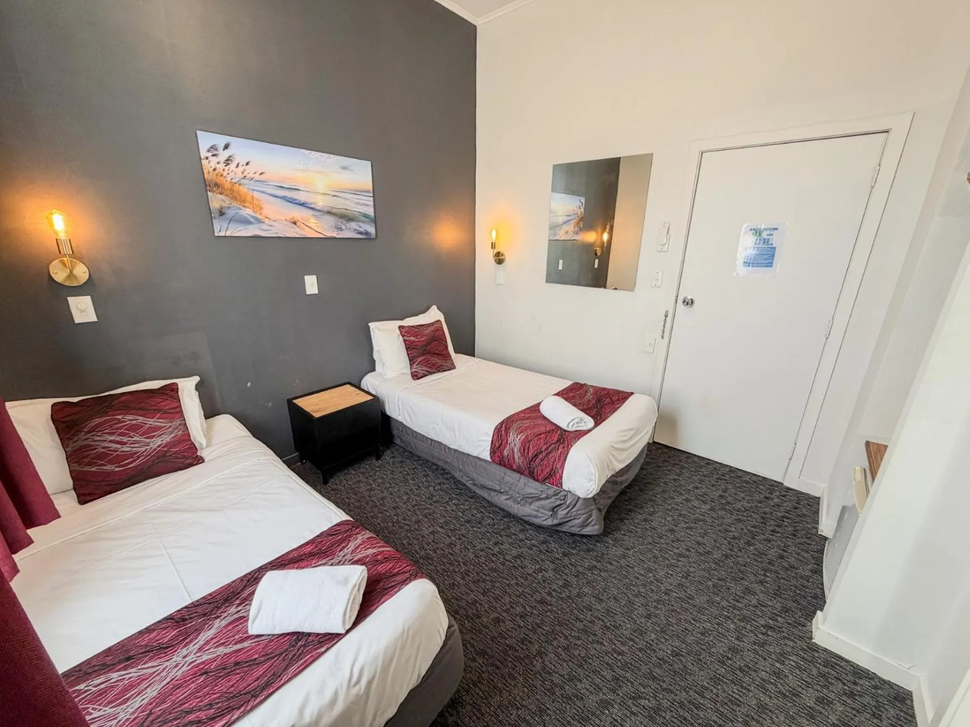 Bed in Halswell Lodge