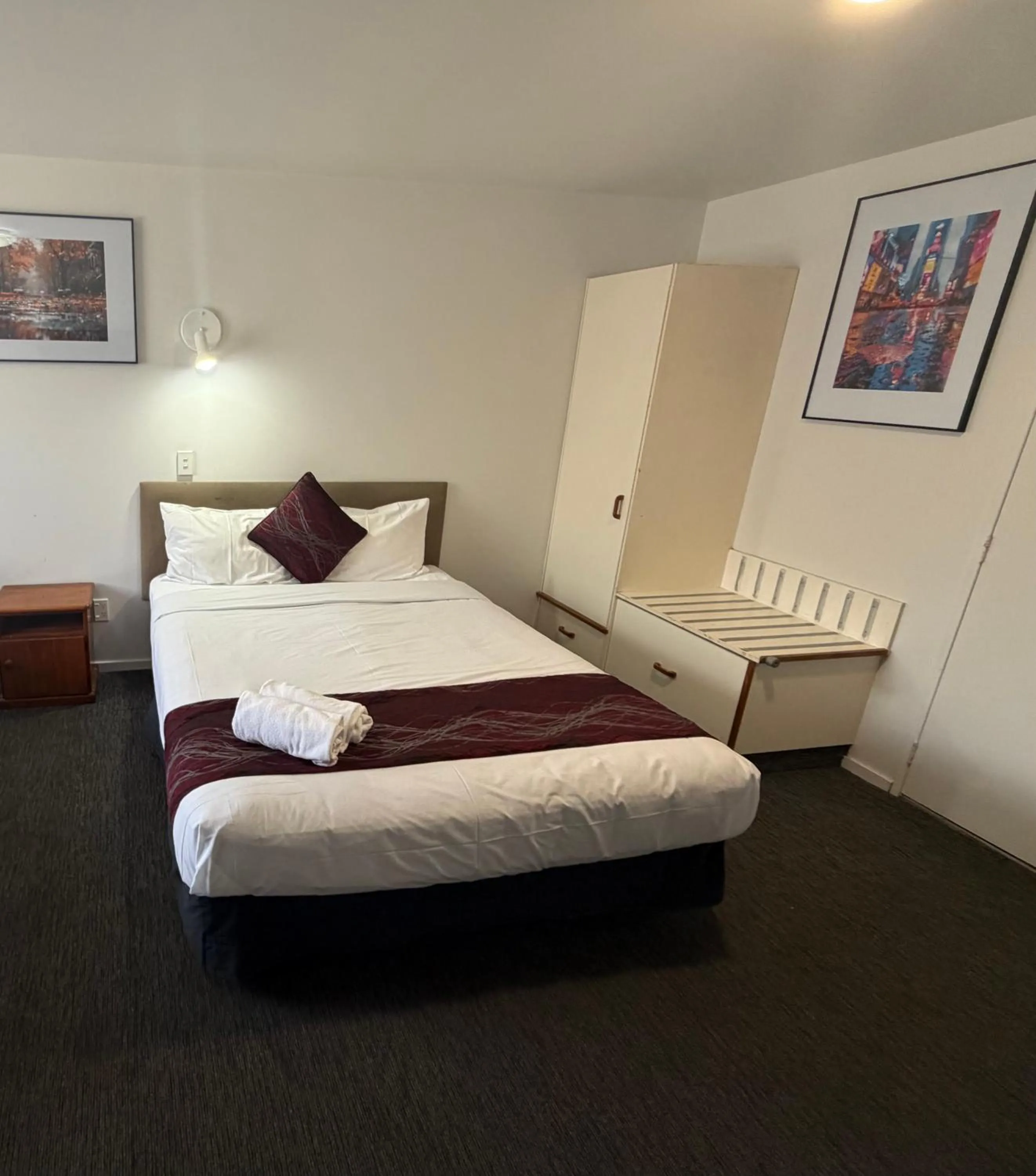 Bed in Halswell Lodge