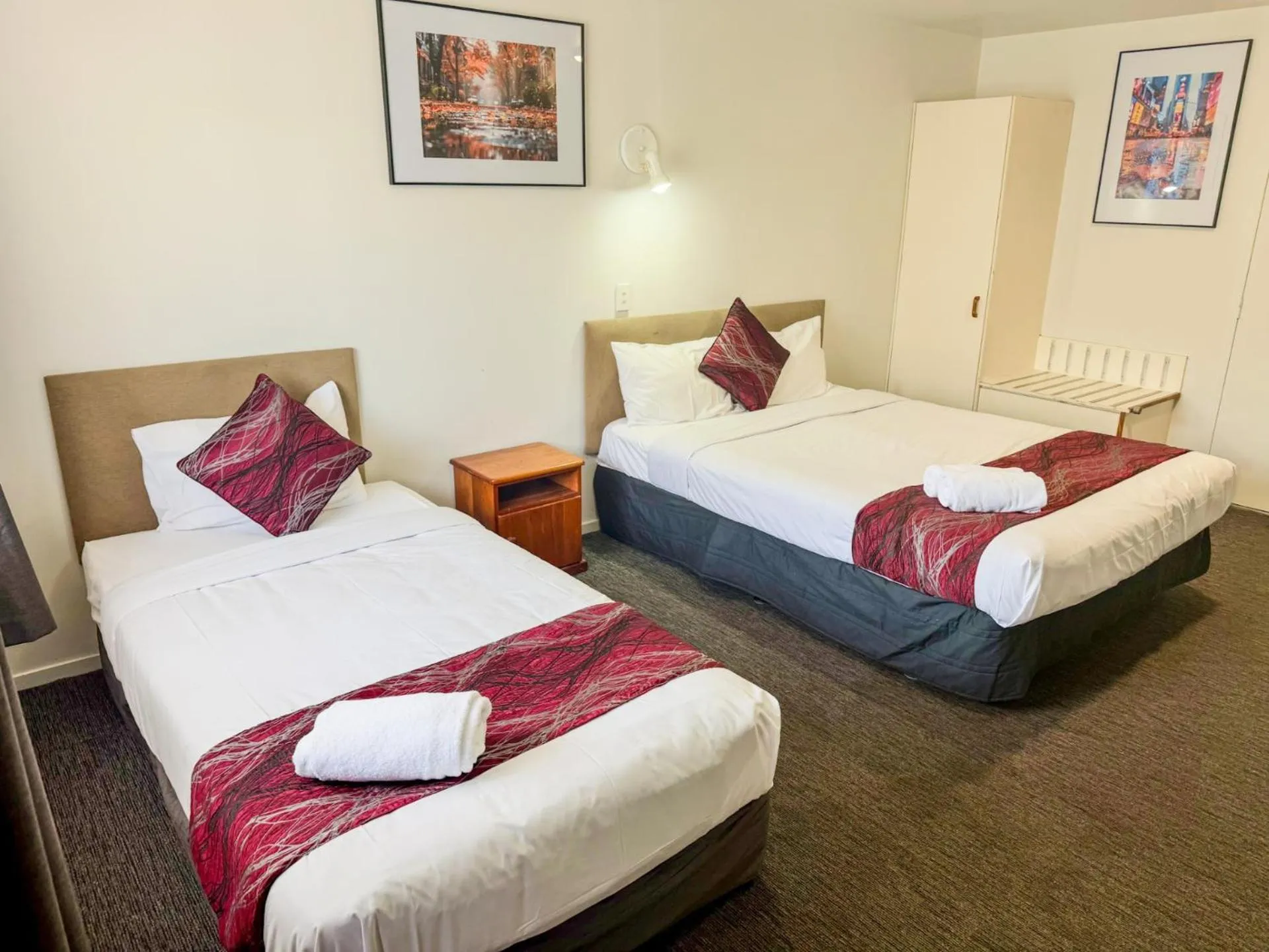 Bed in Halswell Lodge