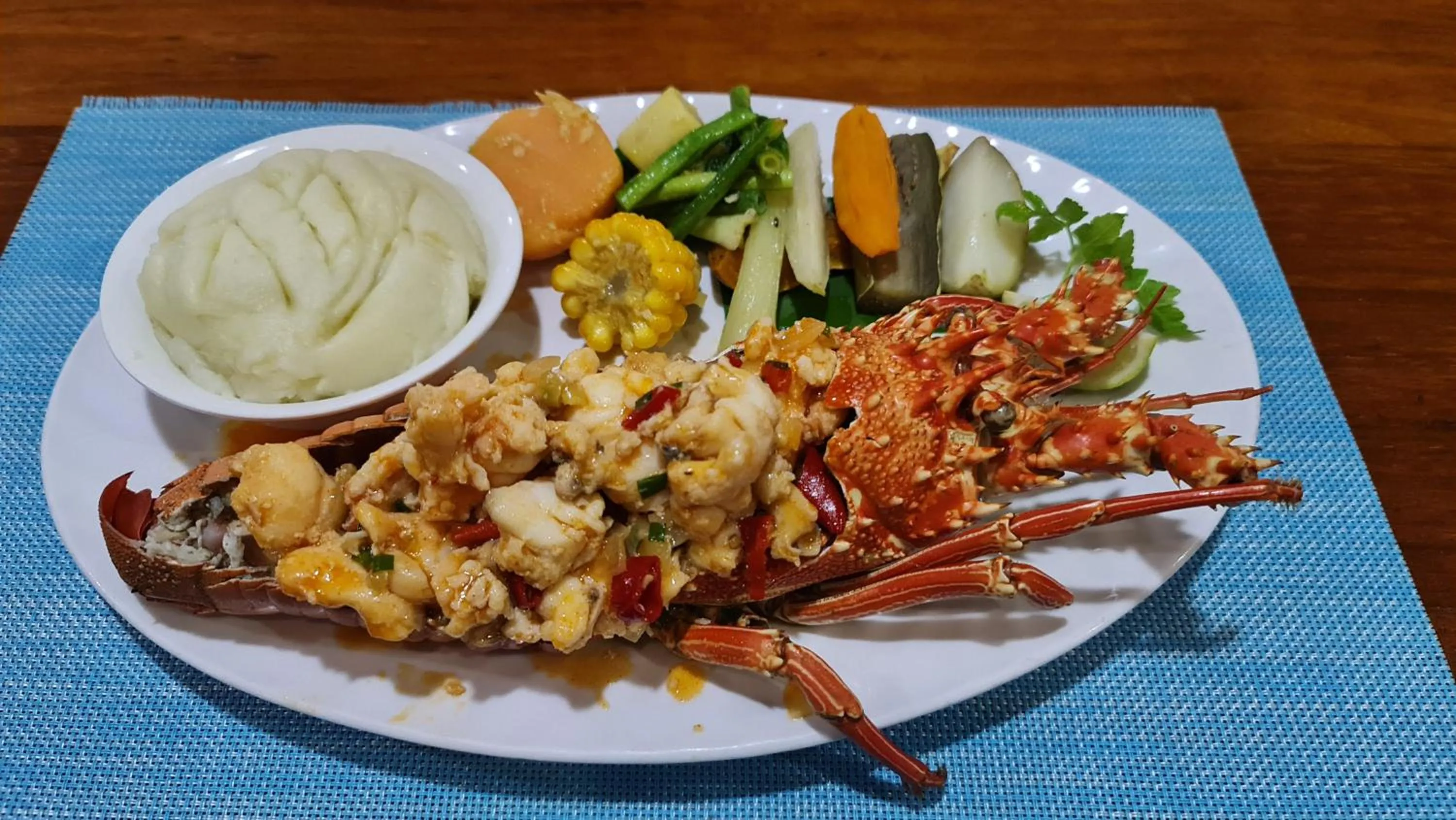 Food close-up in Rapopo Plantation Resort