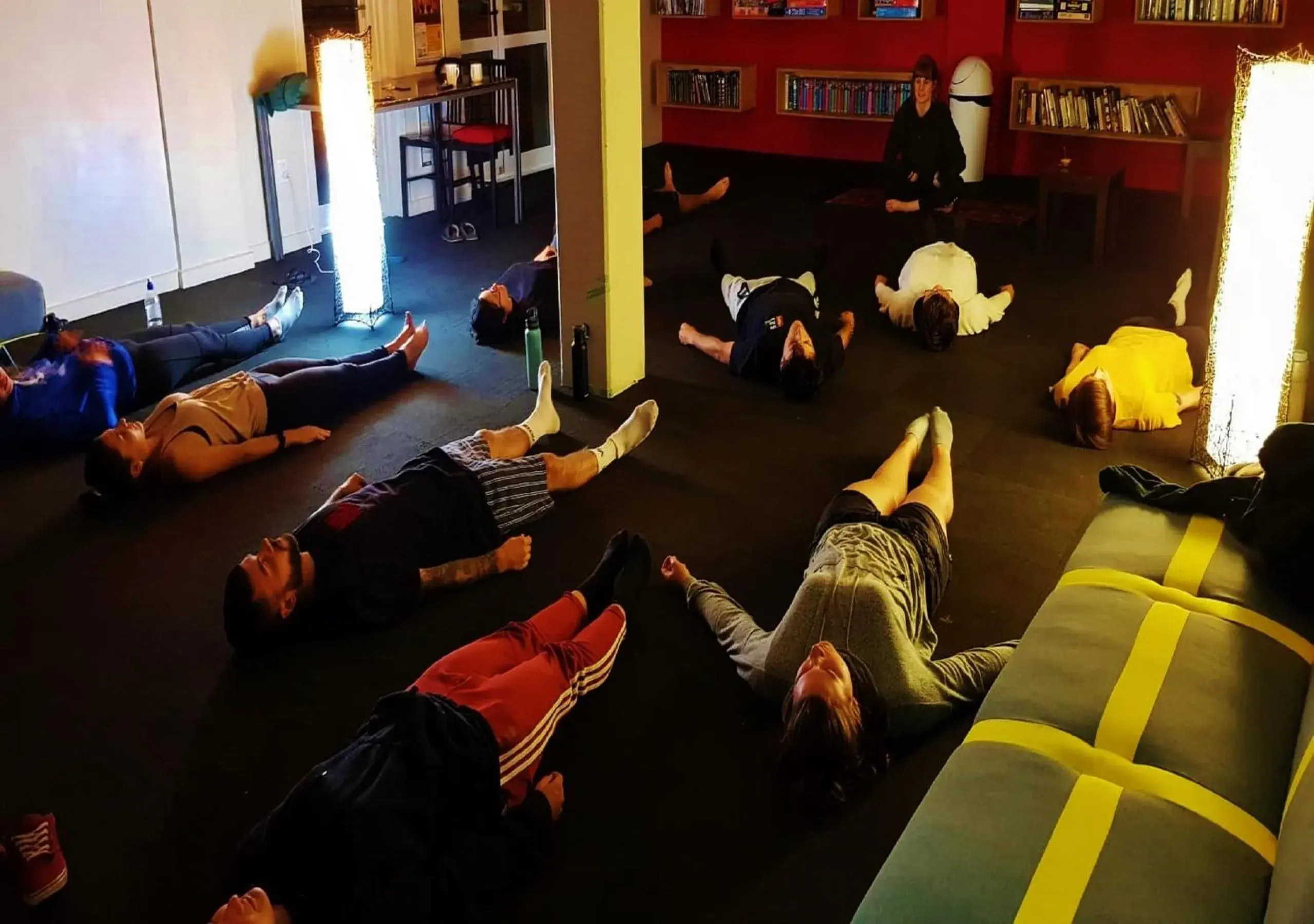 Living room in Trek Global Backpackers Living room in Trek Global Backpackers