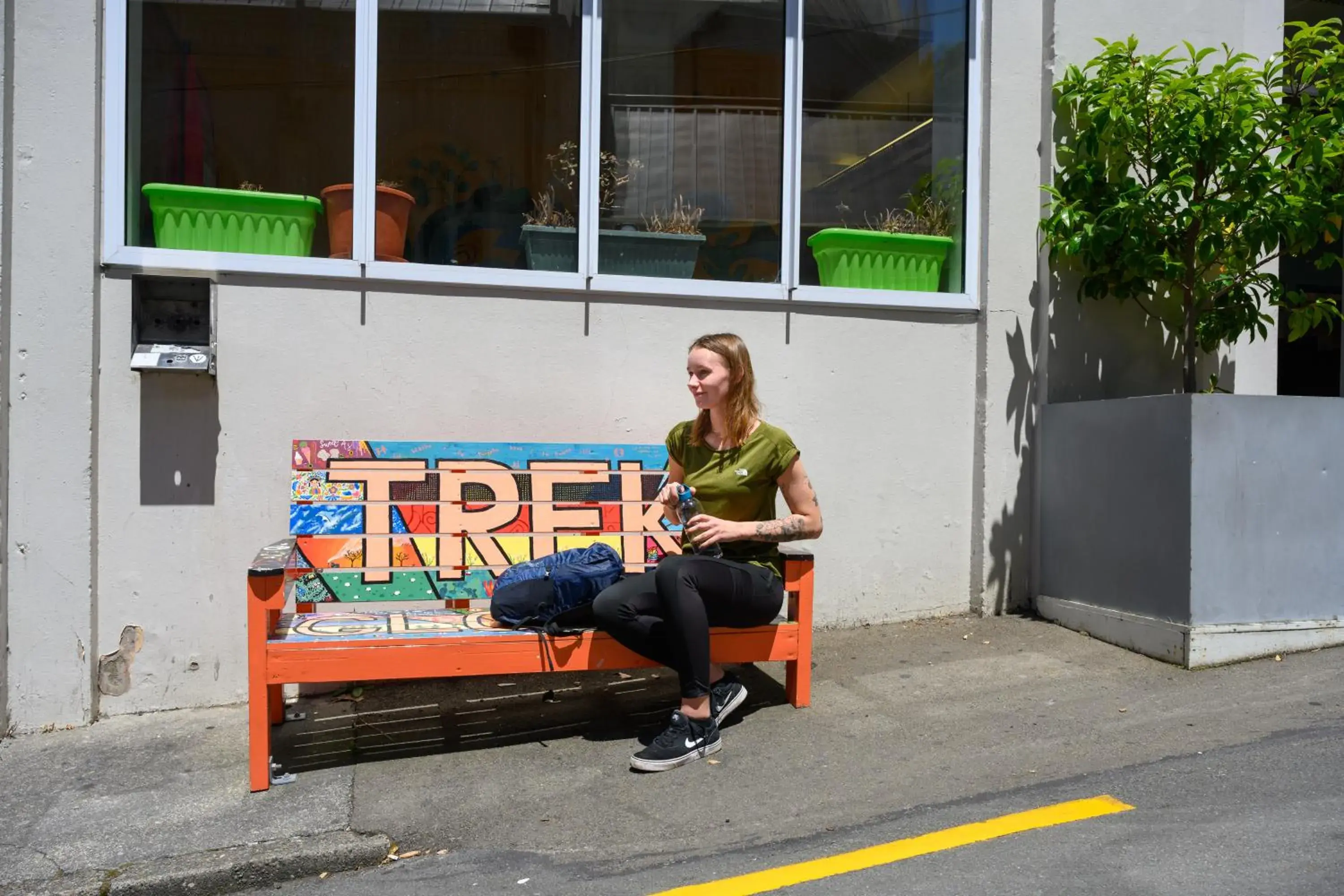 Property building in Trek Global Backpackers Property building in Trek Global Backpackers