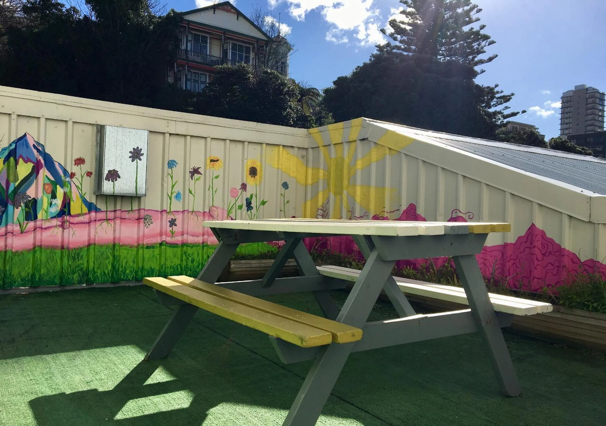 Balcony/Terrace in Trek Global Backpackers