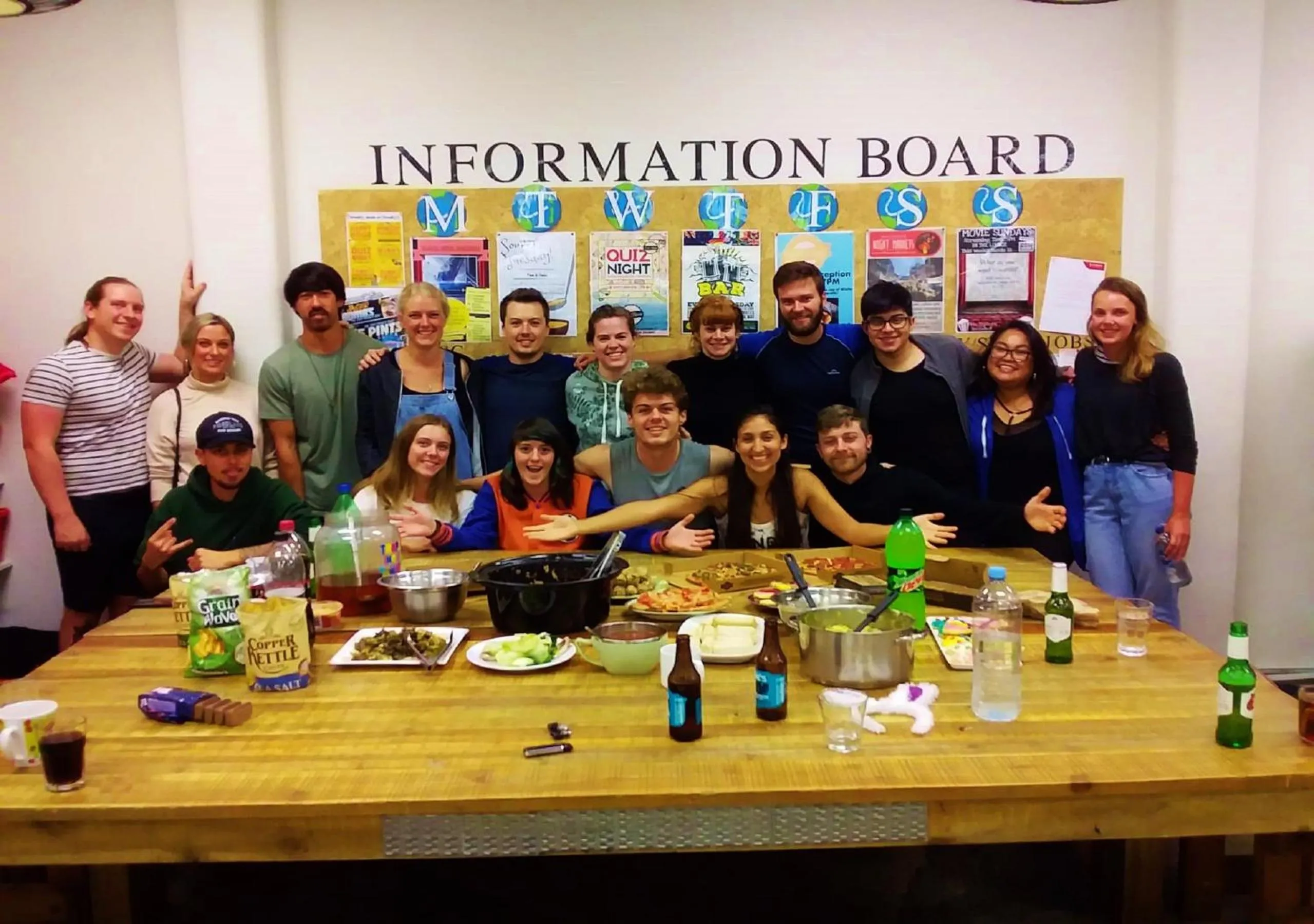 People in Trek Global Backpackers