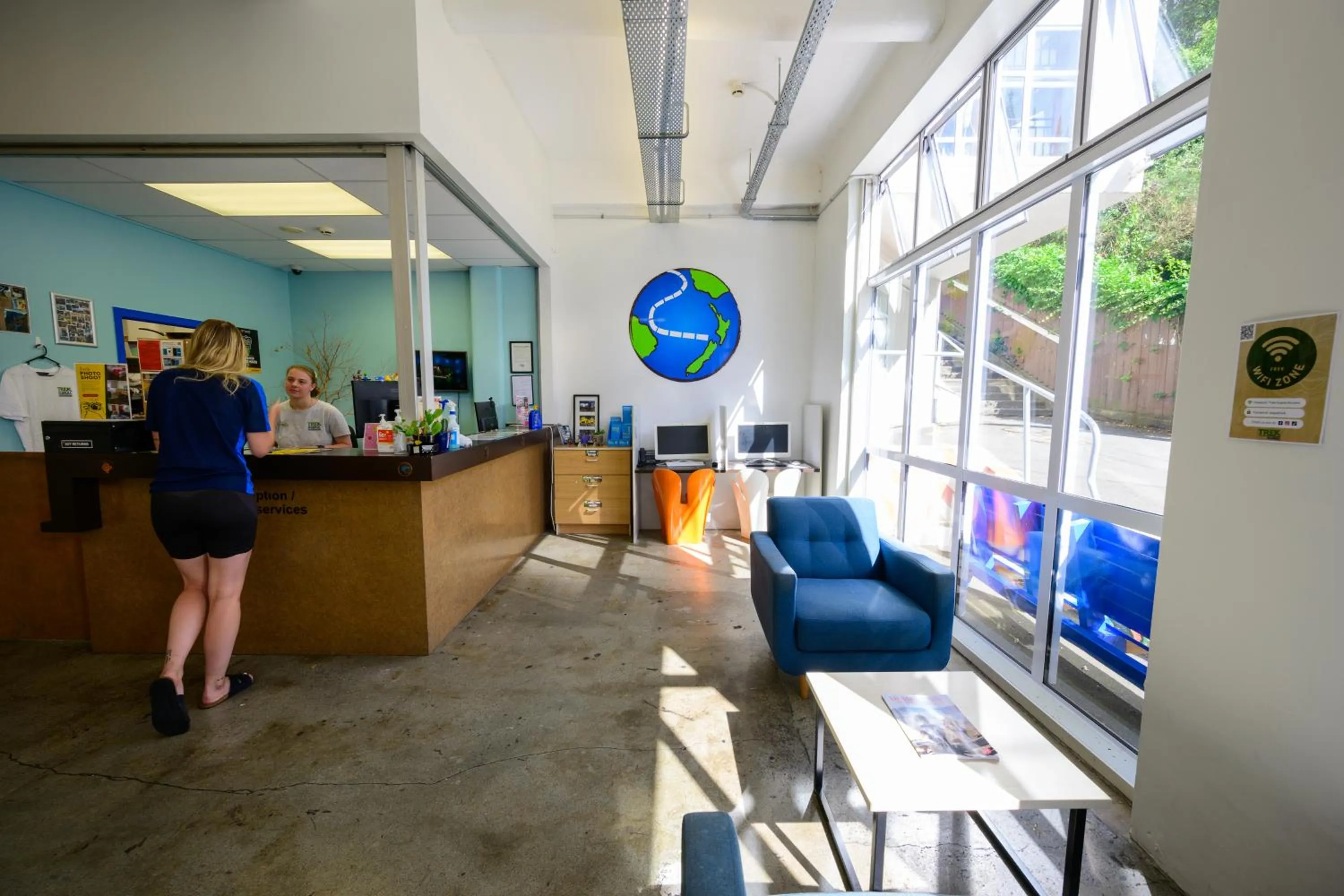 People in Trek Global Backpackers